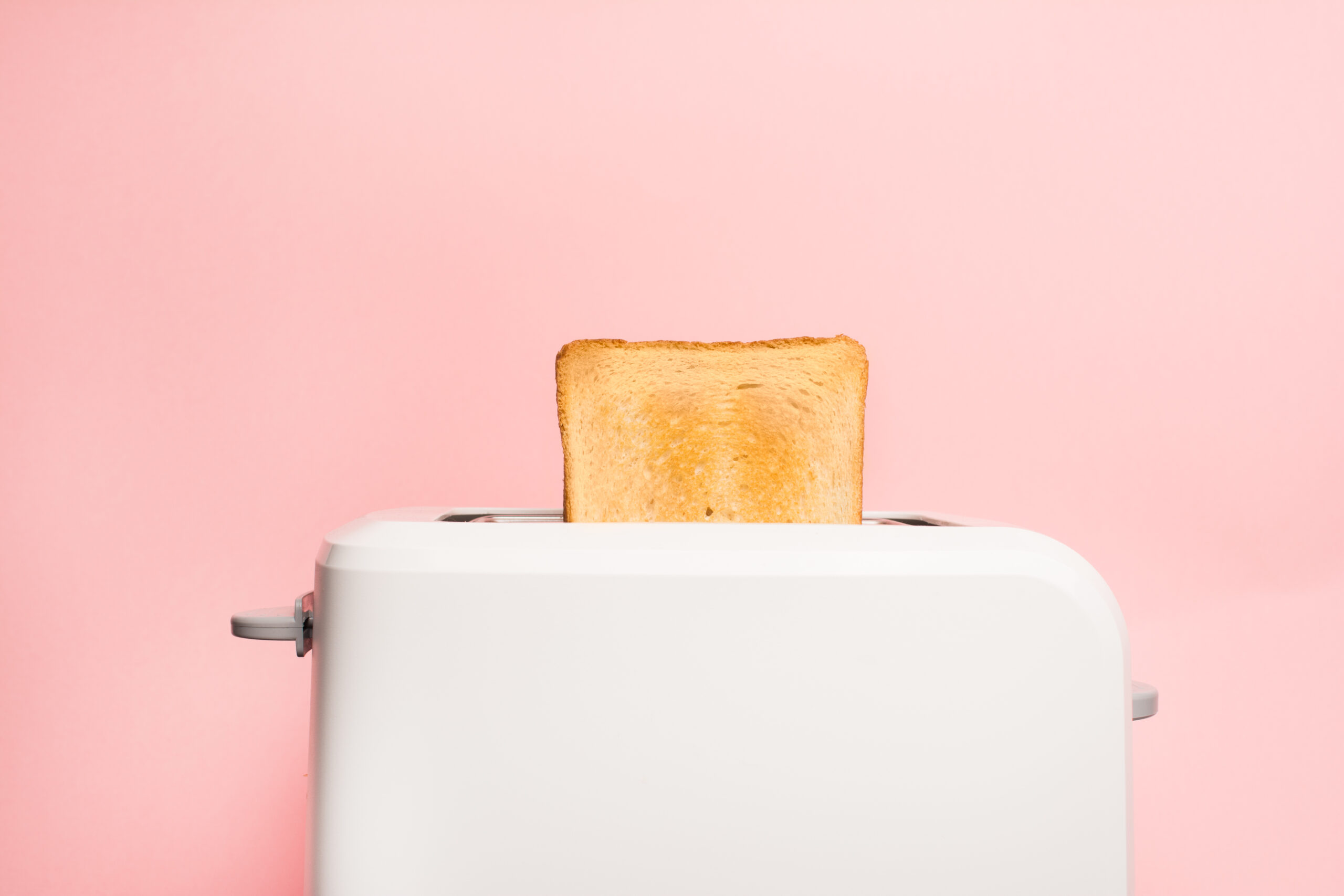 Reicht knapp: ein Toast mit etwas Butter