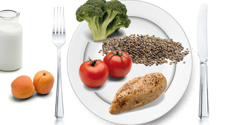 Une alimentation saine et équilibrée.