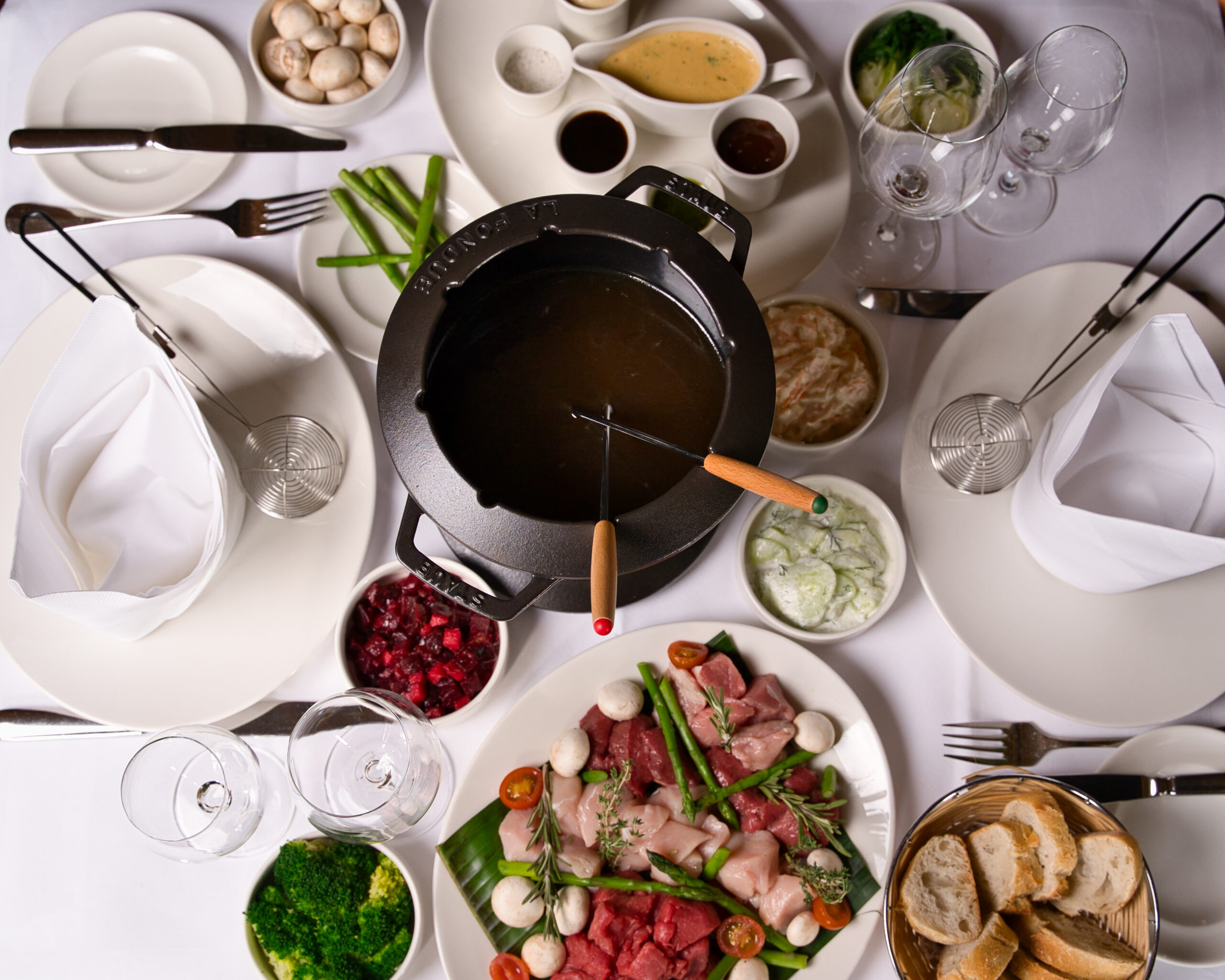 Fondue Chinoise Rezept Swissmilk