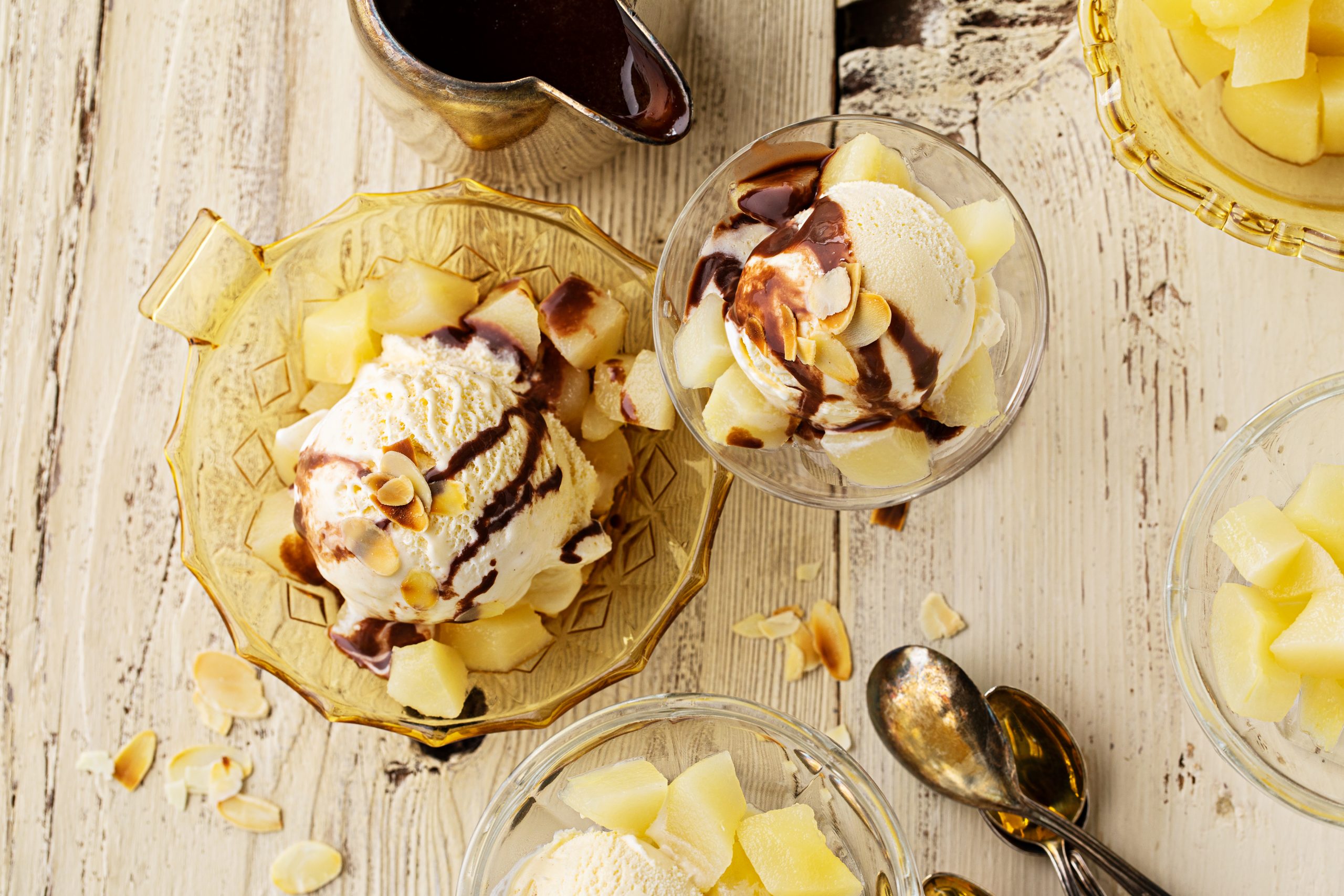 Poire belle Hélène (Birne Helene)