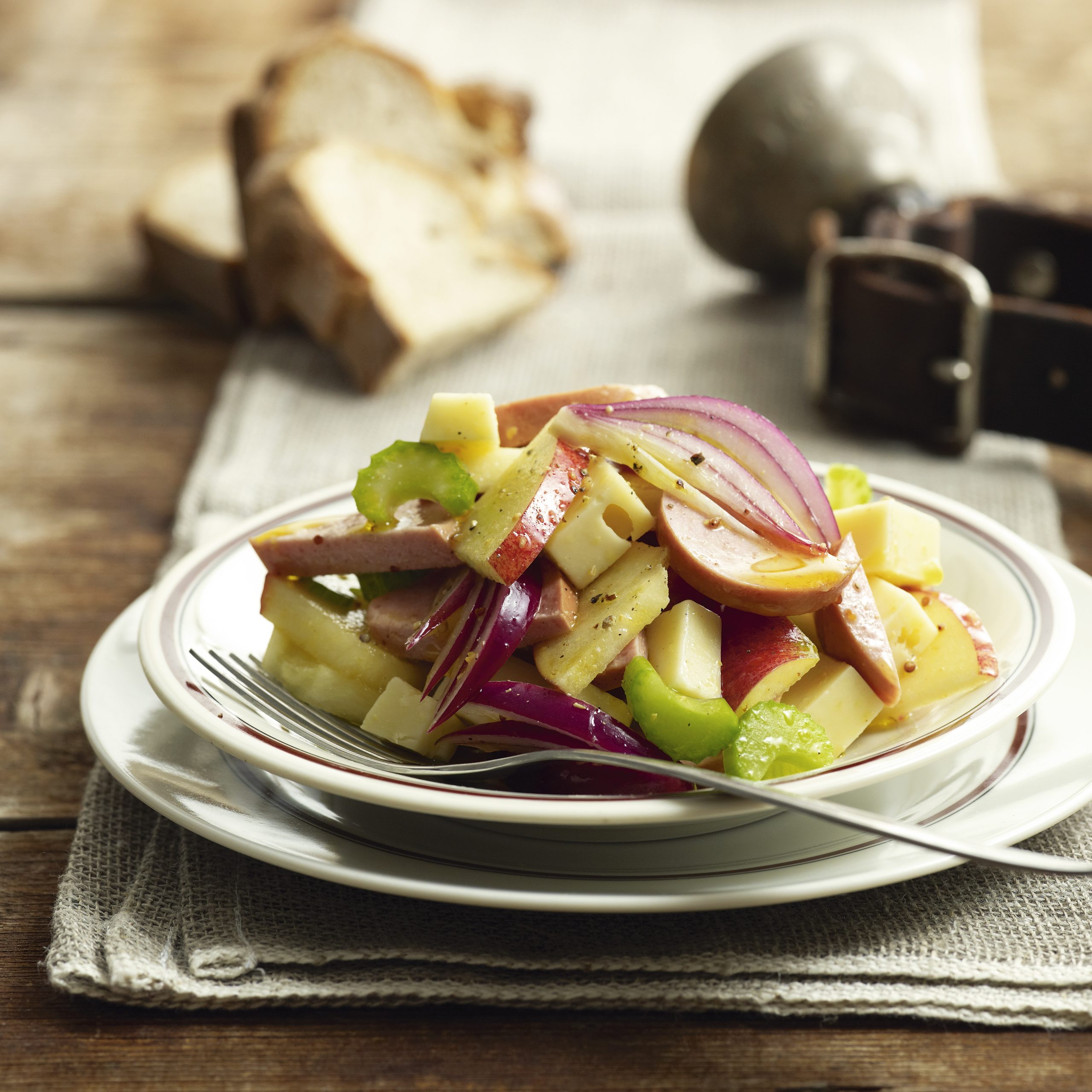 Salade au fromage d'alpage
