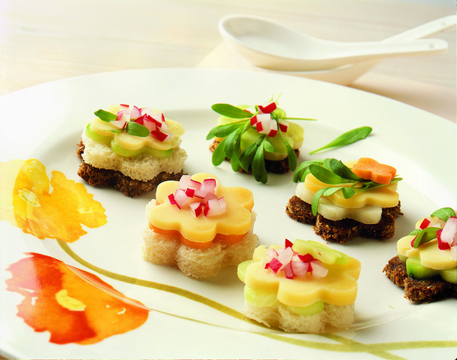 Amuse-bouche fleuris