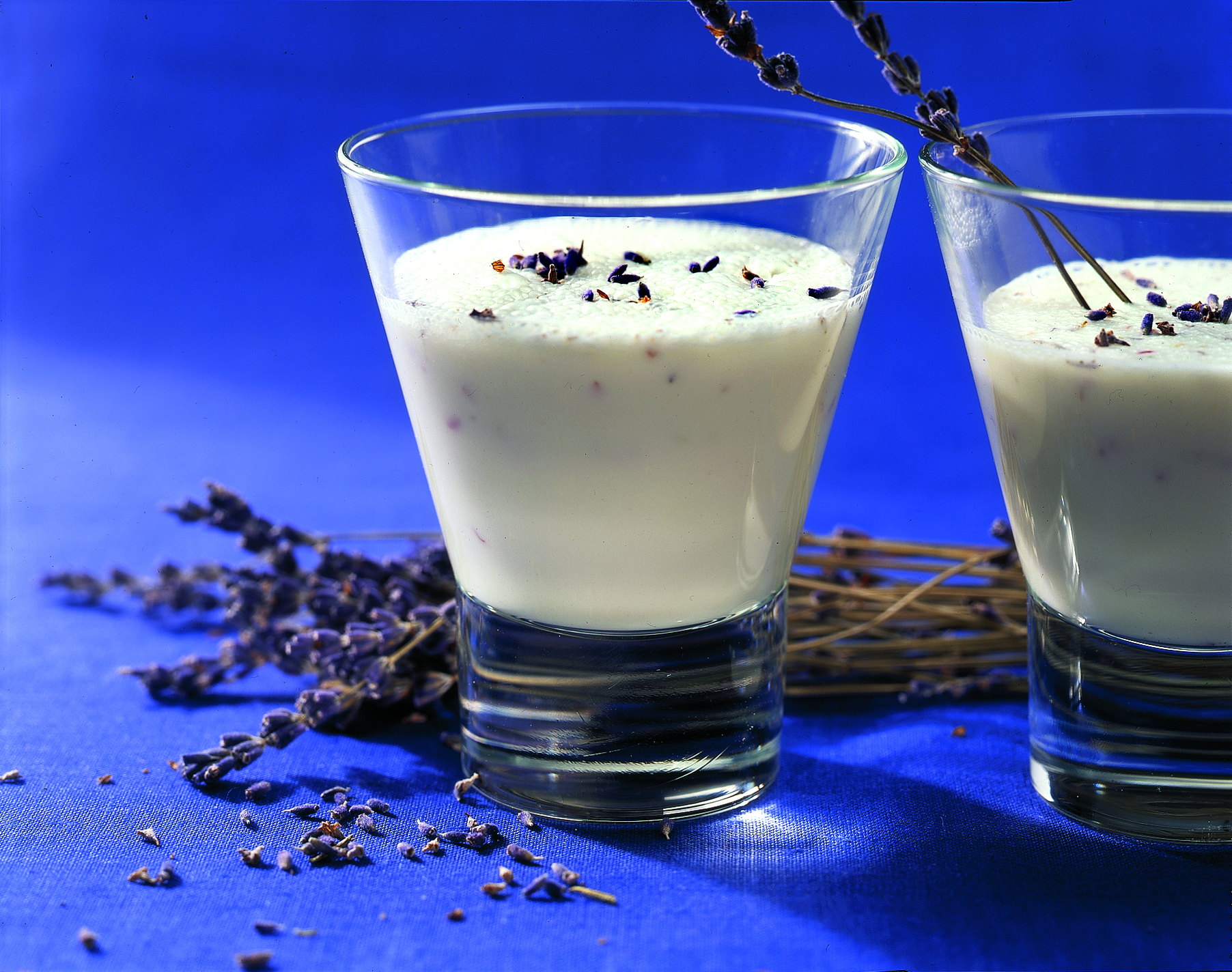 Milkshake pomme-lavande