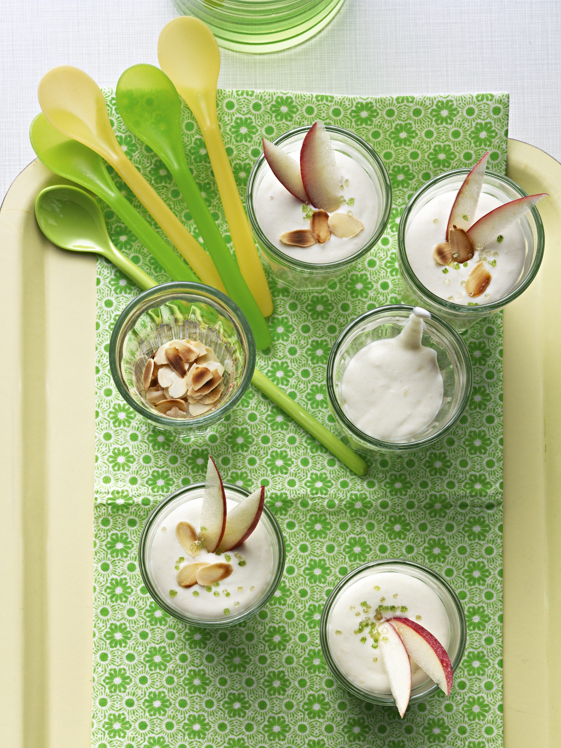 Apfel-Schokolade-Crème