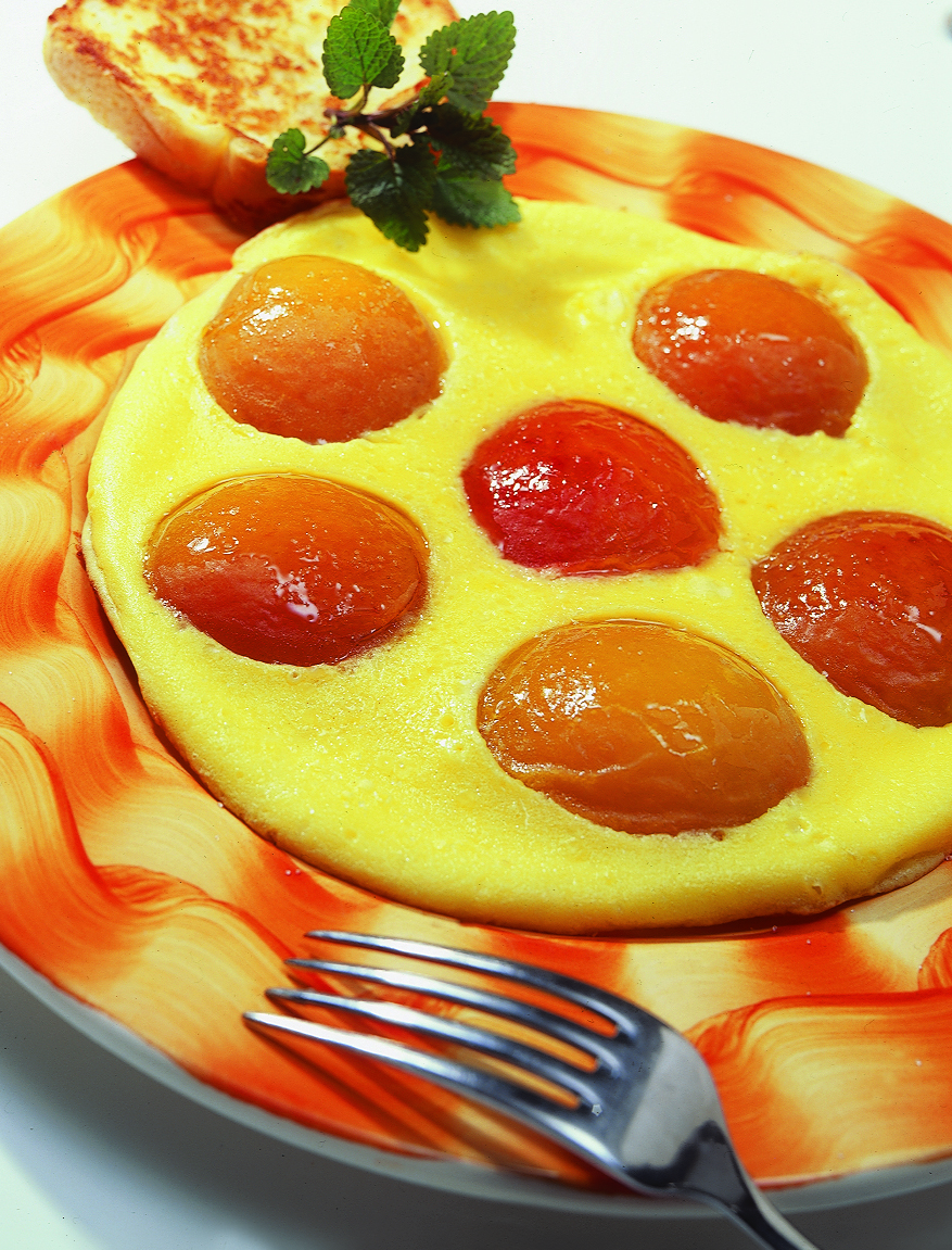 Galette aux abricots