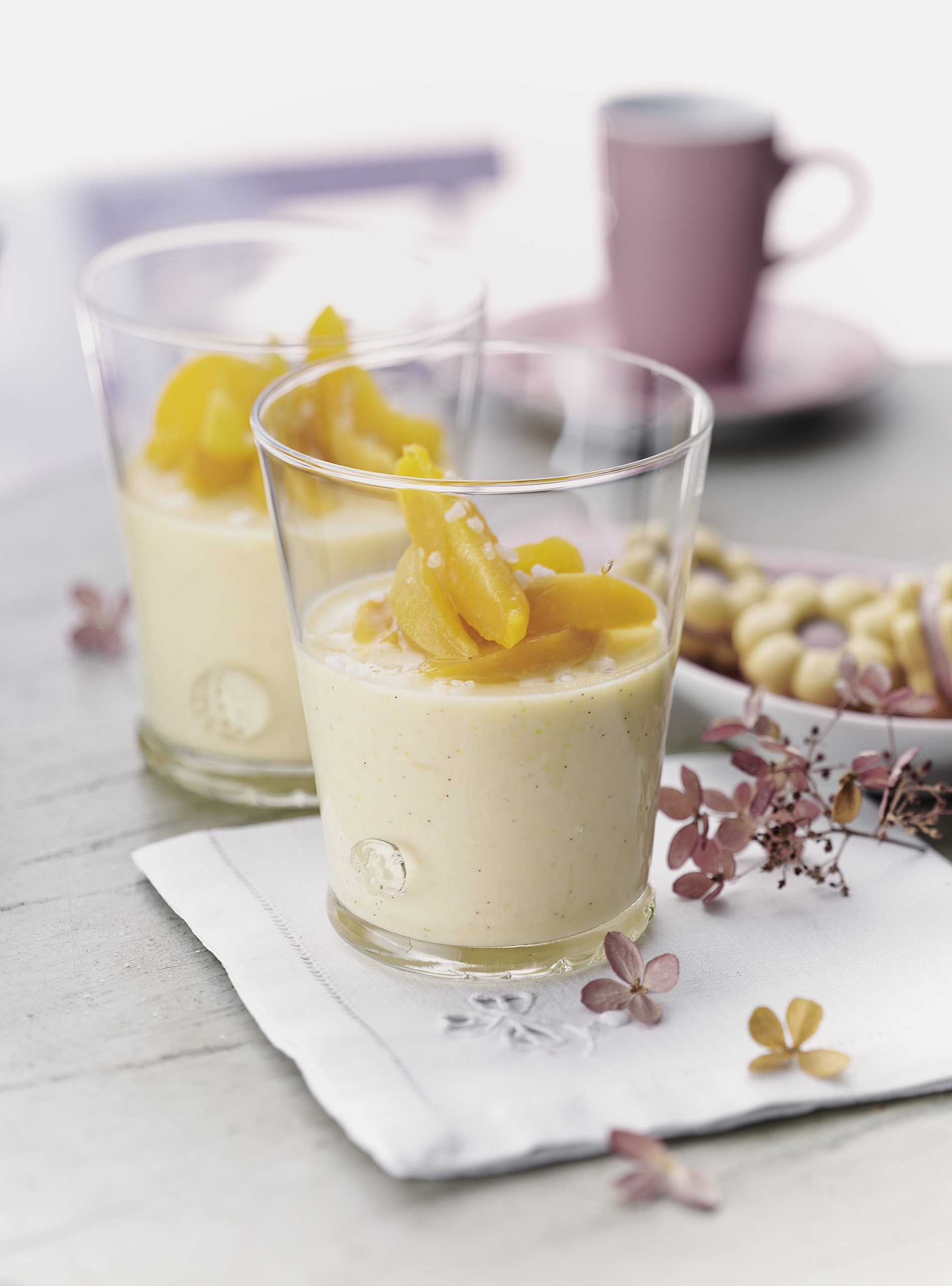 Panna cotta aux abricots