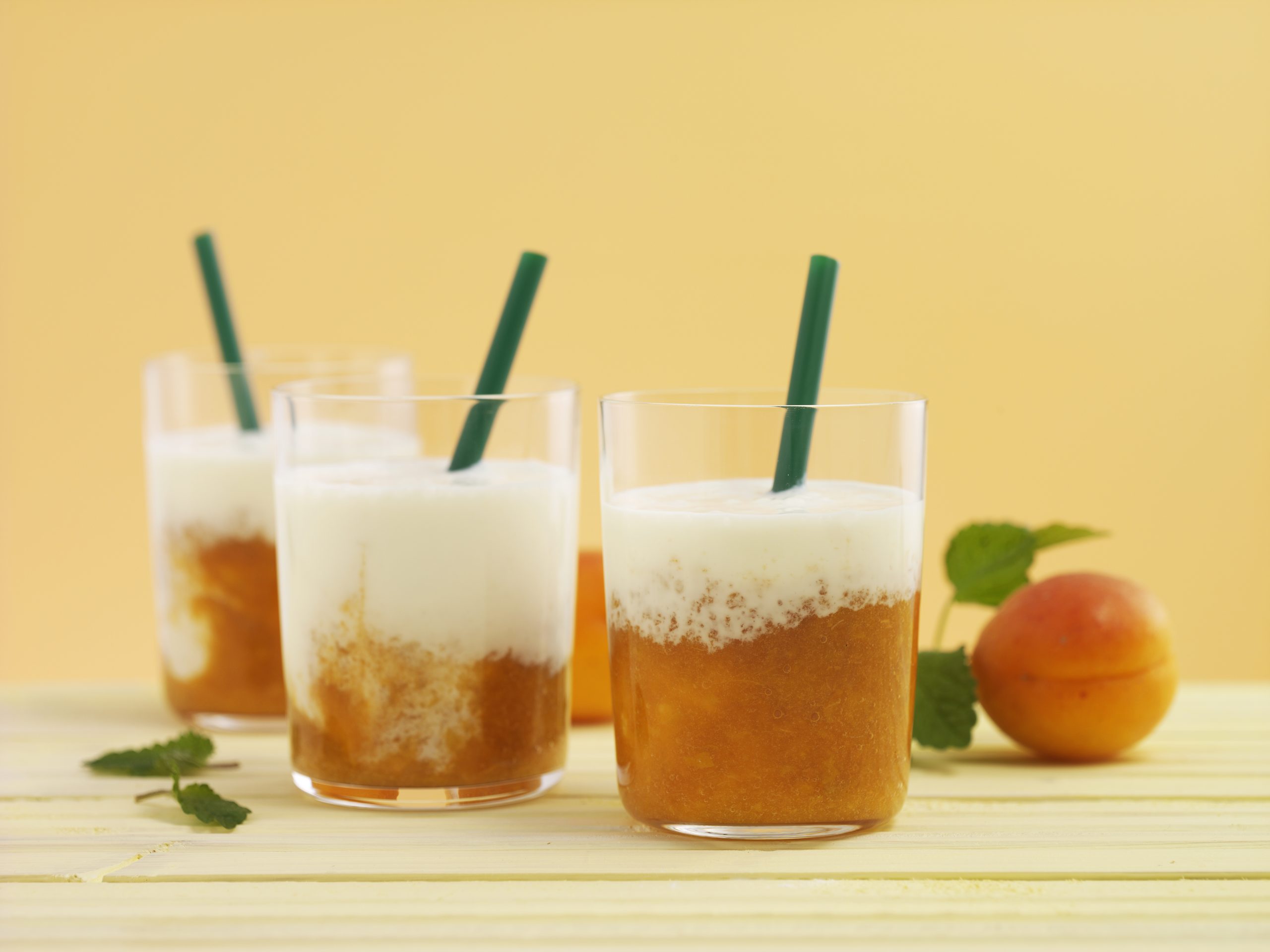 Smoothie abricot-vanille