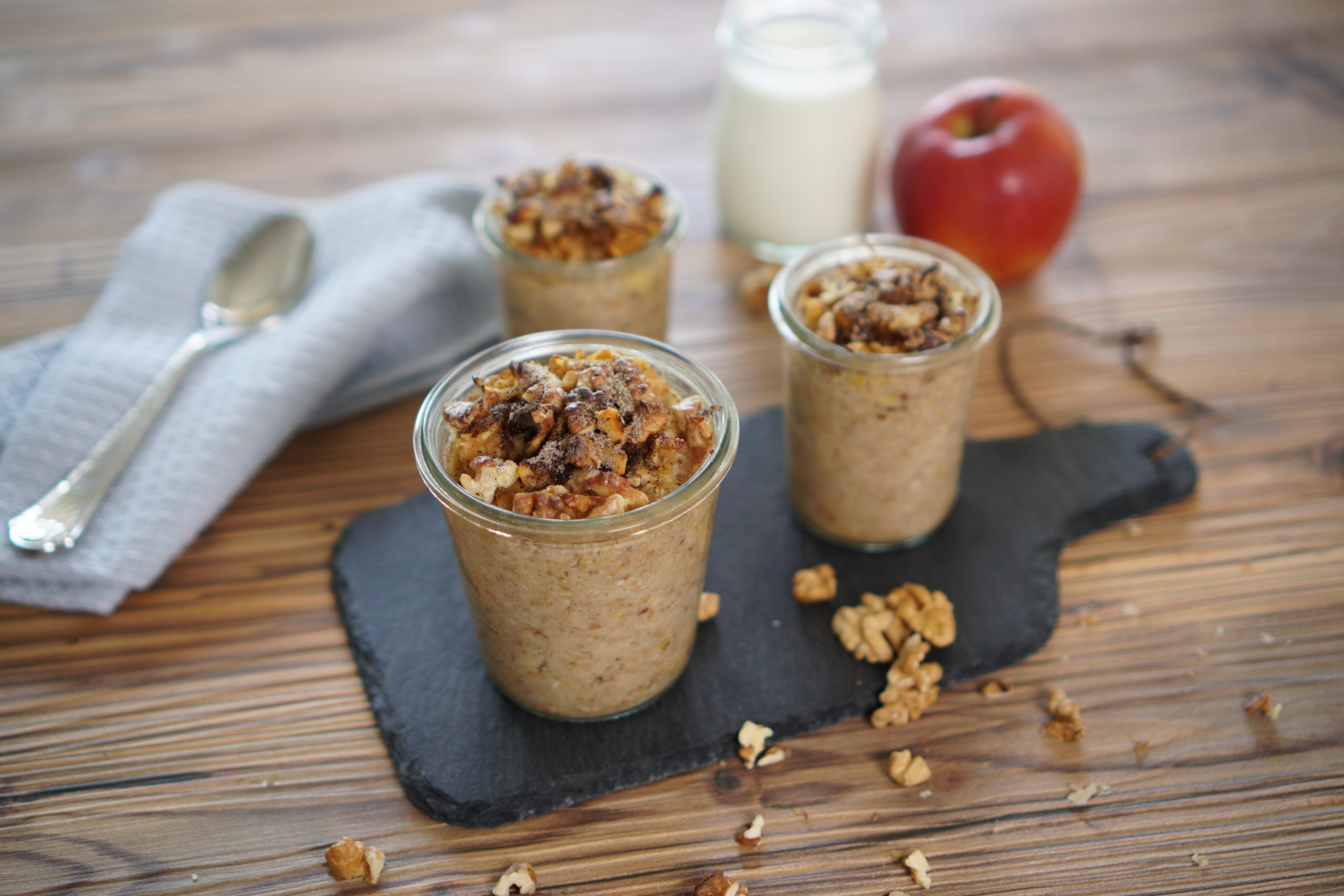 Baked Oatmeal im Glas