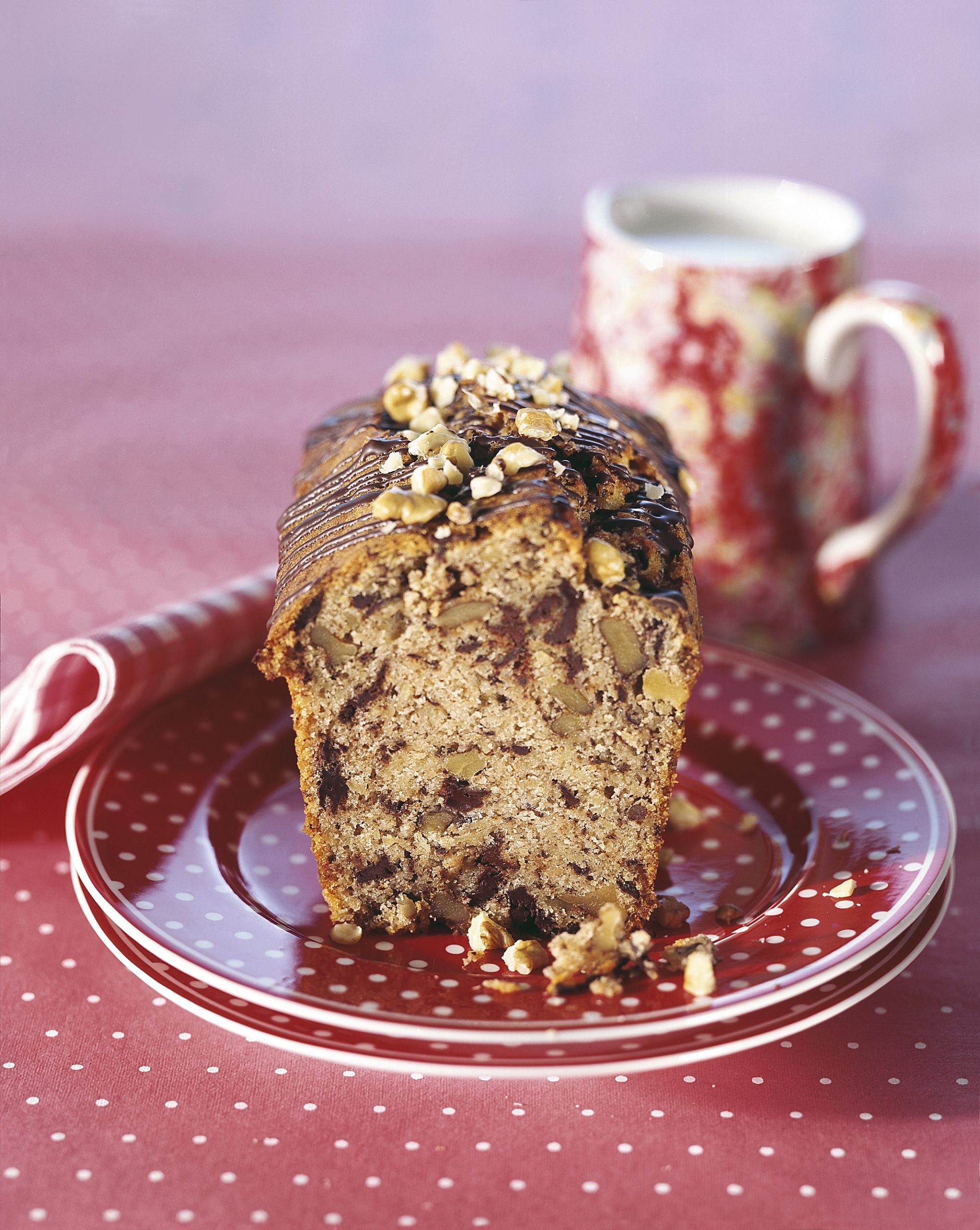 Baumnuss-Schokoladen-Cake