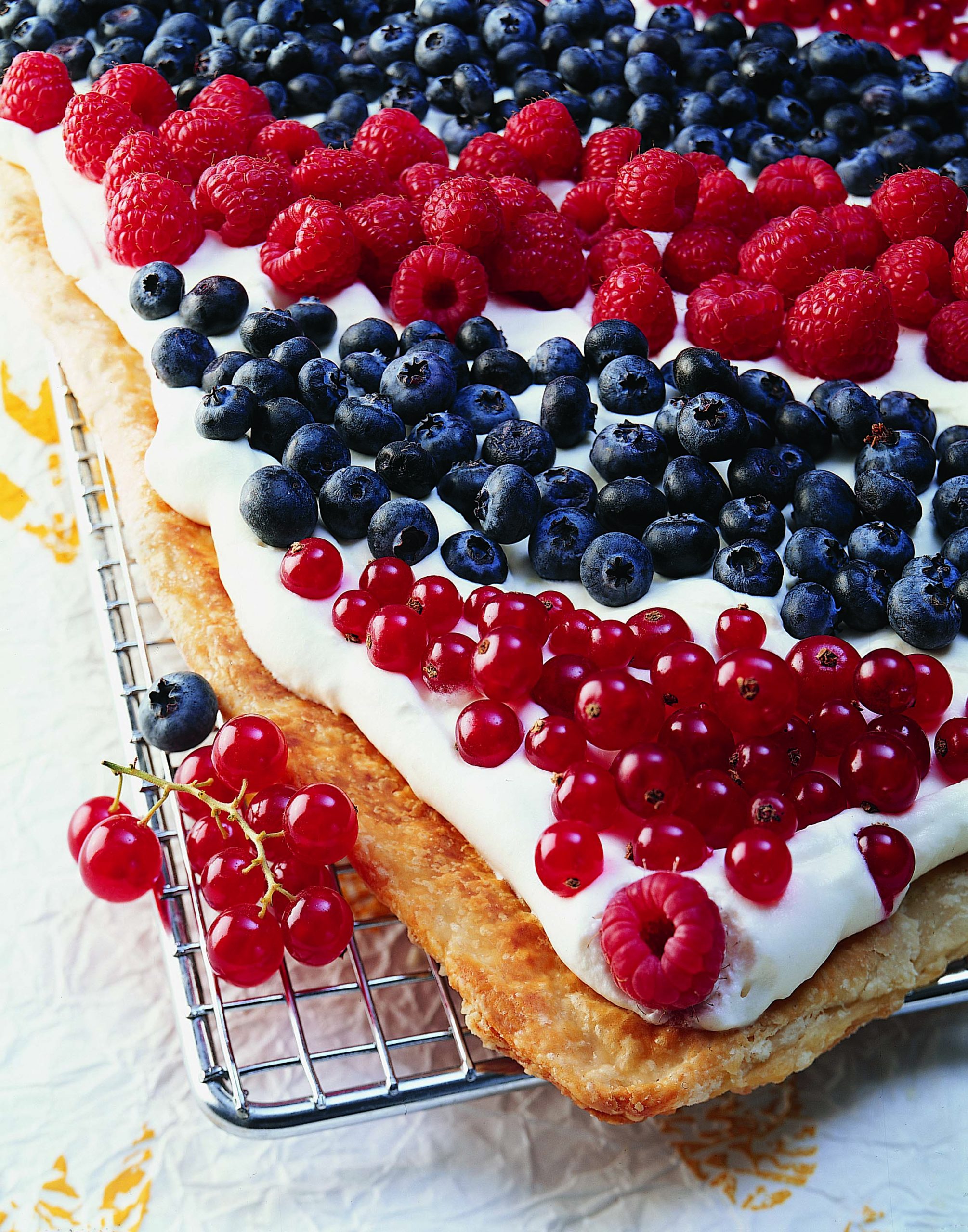 Tarte aux fruits rouges