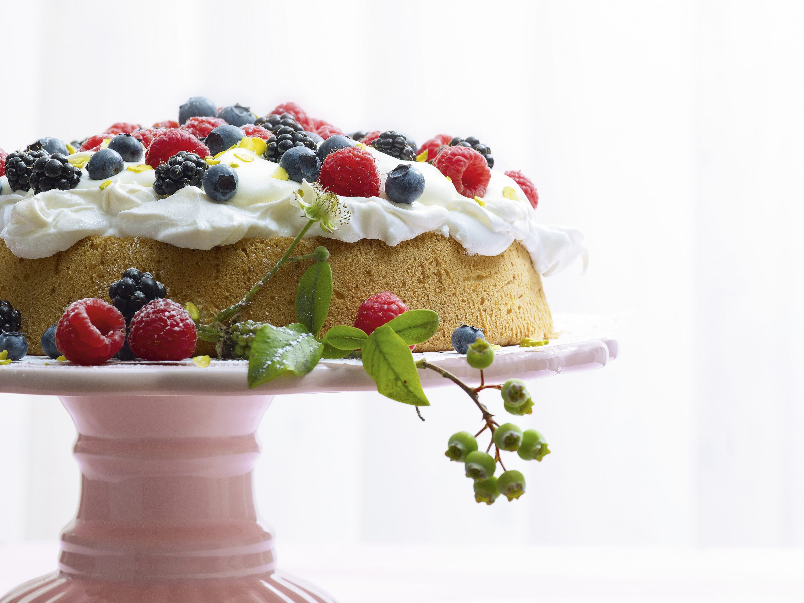 Tourte aux petits fruits