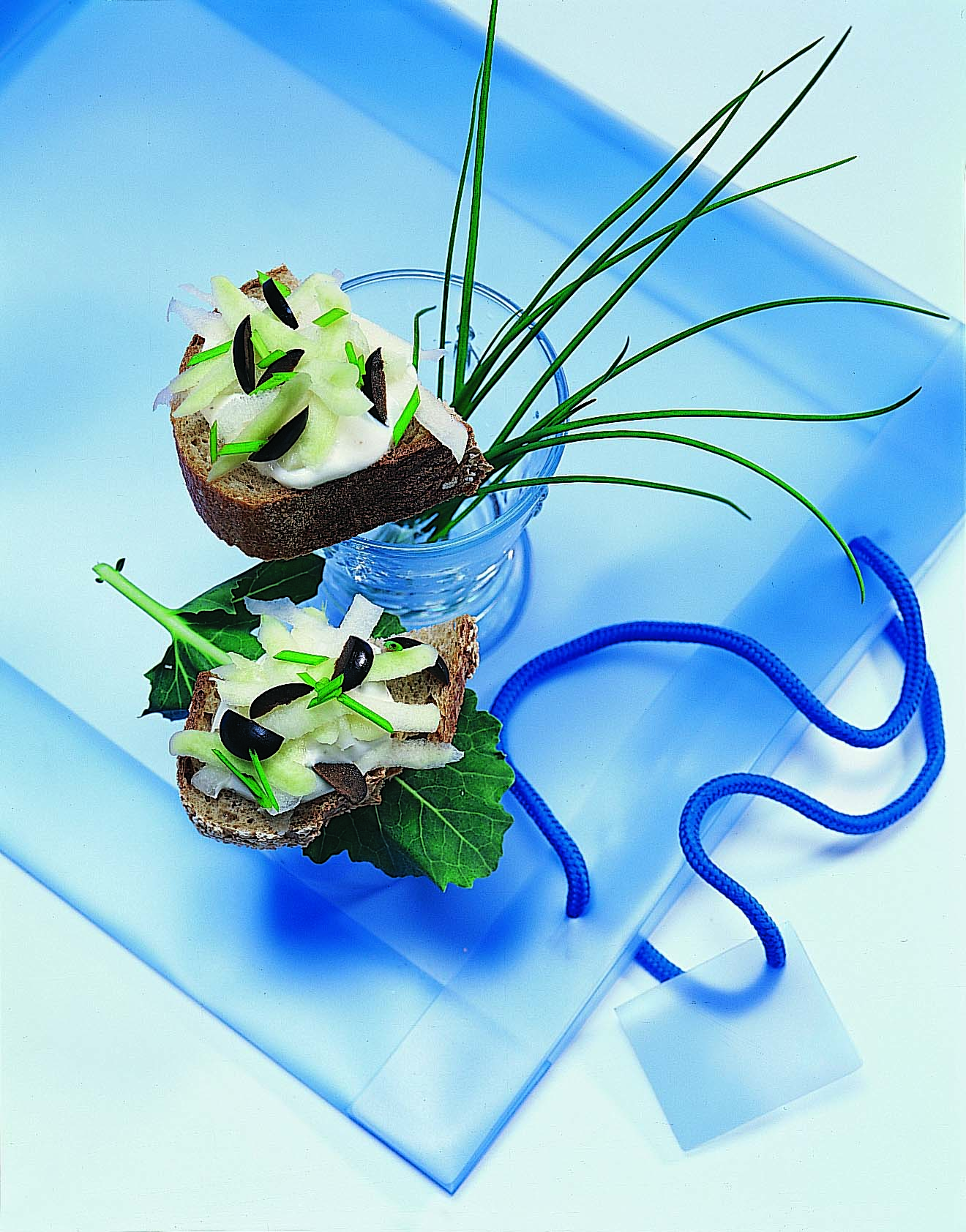 Canapé au colrave