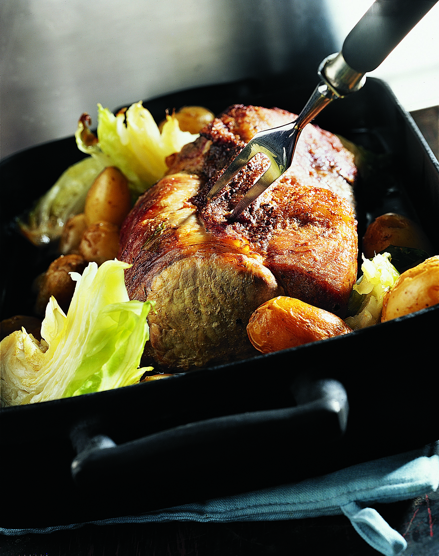Rôti de porc à la bière