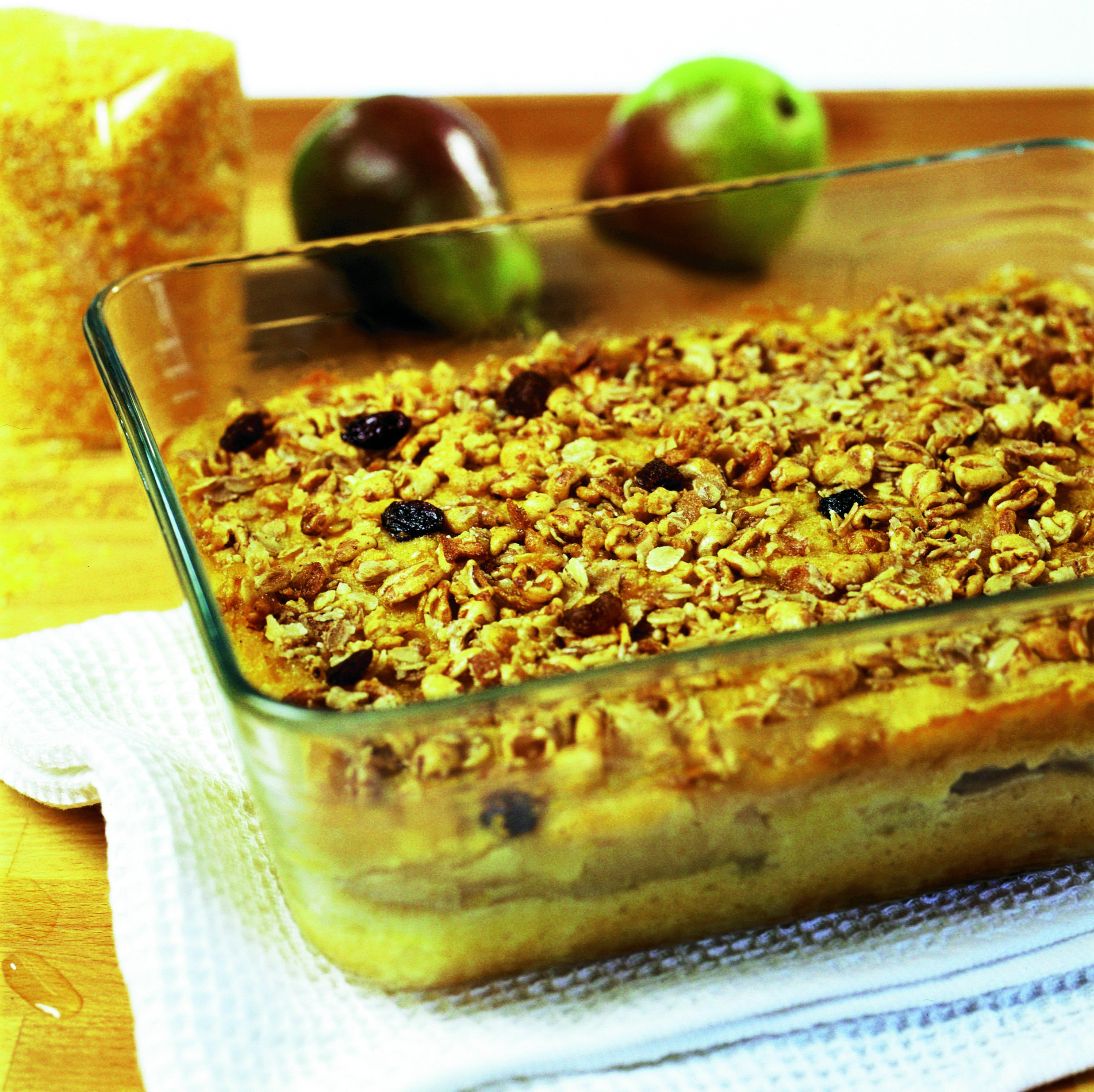 Gratin de maïs aux poires