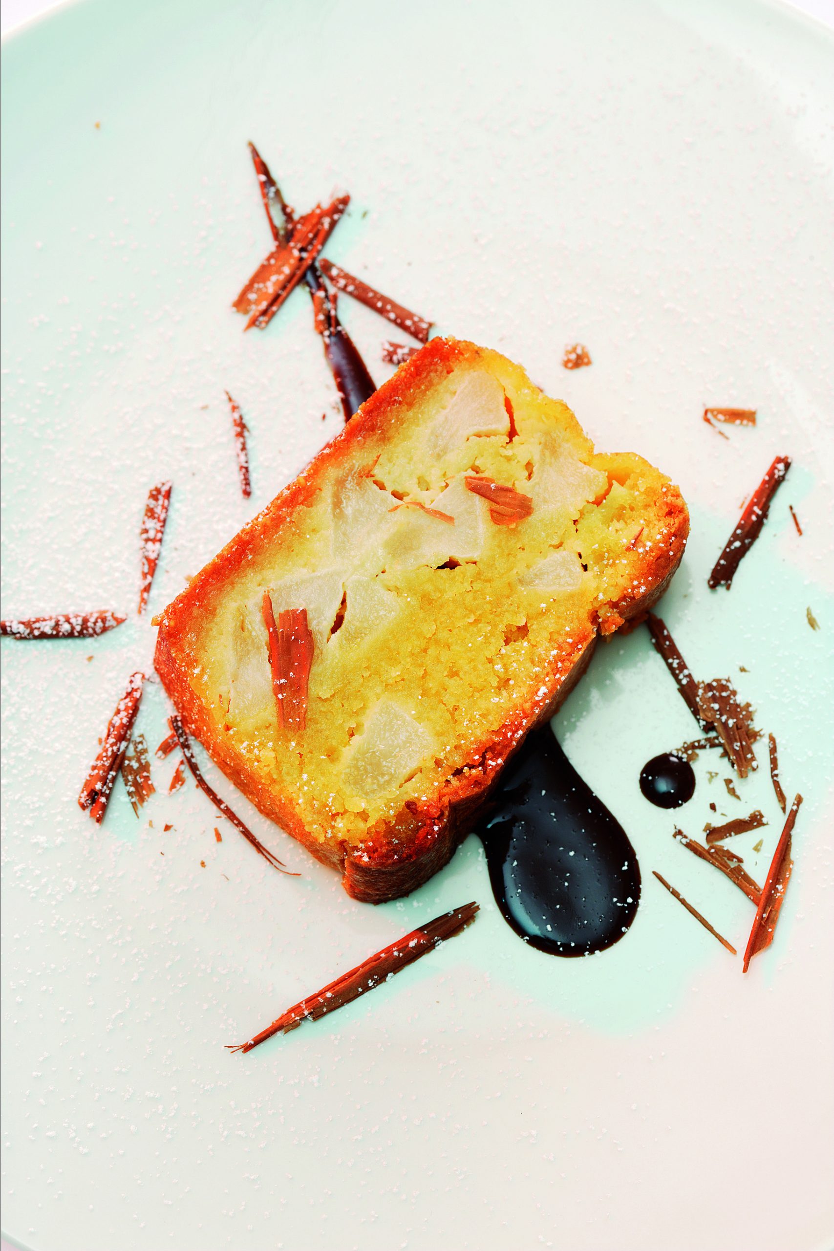 Birnen-Mandel-Terrine