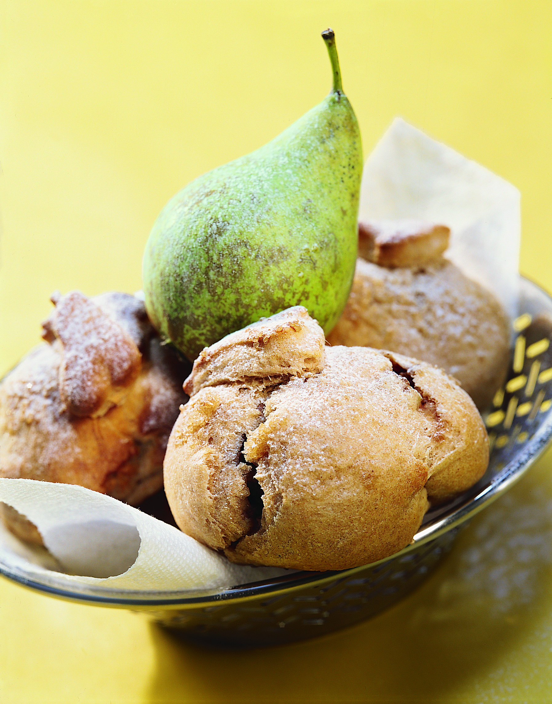 Birnen-Milchbrötchen