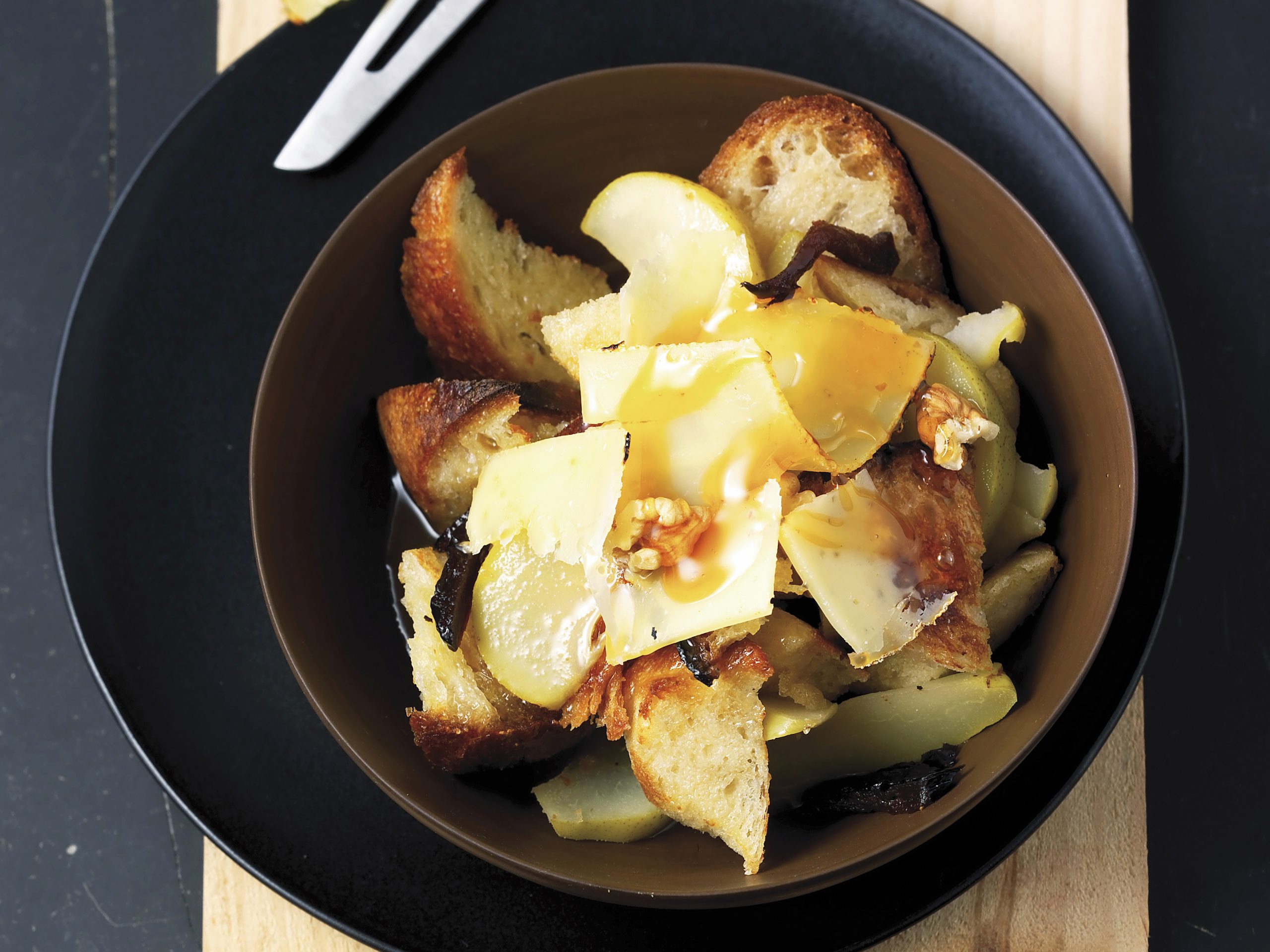 Röstis de poires au fromage d’alpage