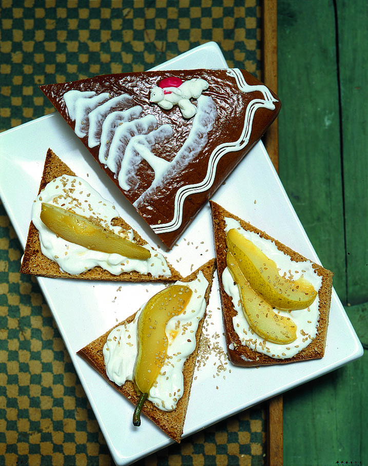 Birnen-Toast