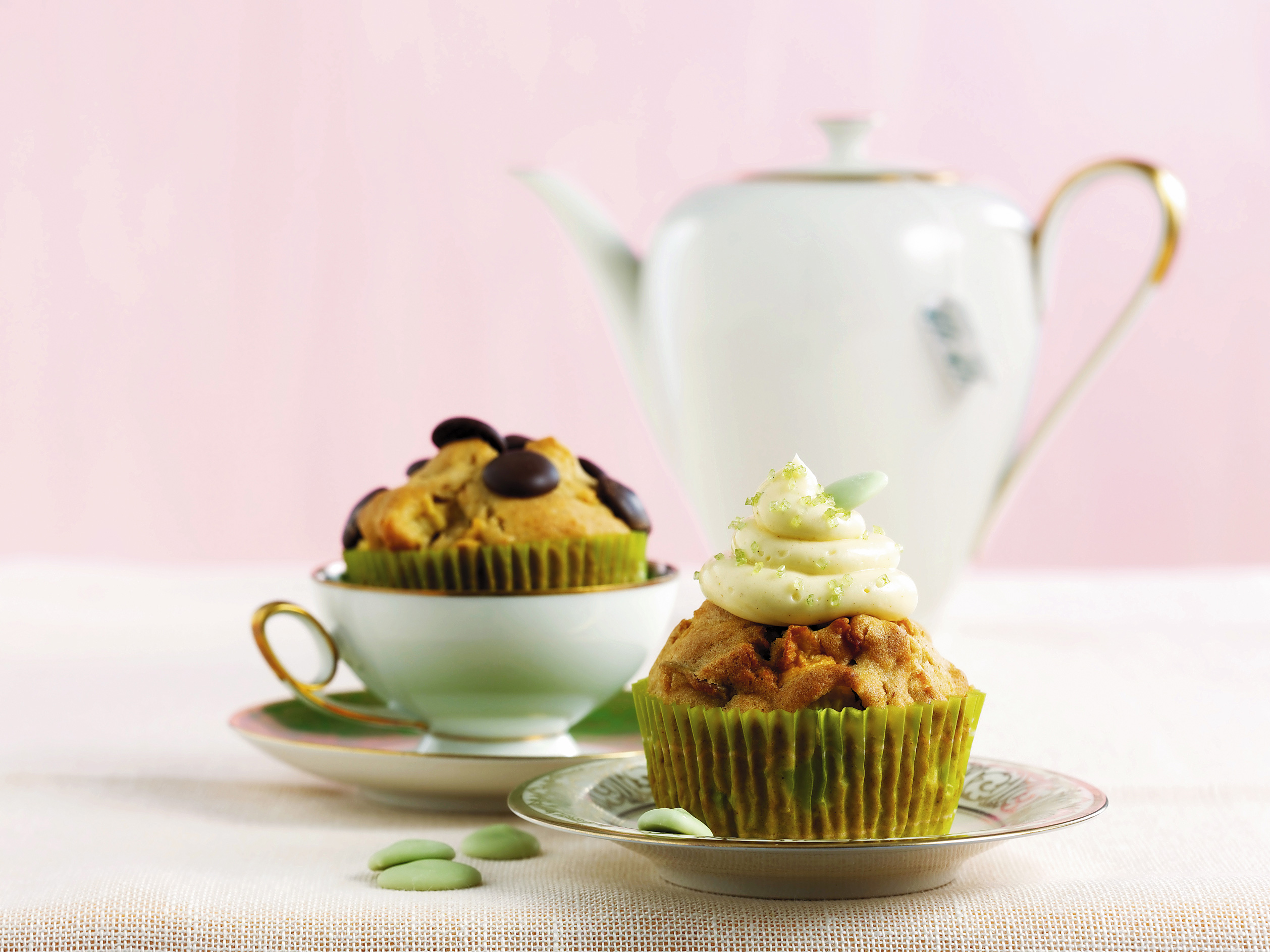 Cupcakes poires-cannelle