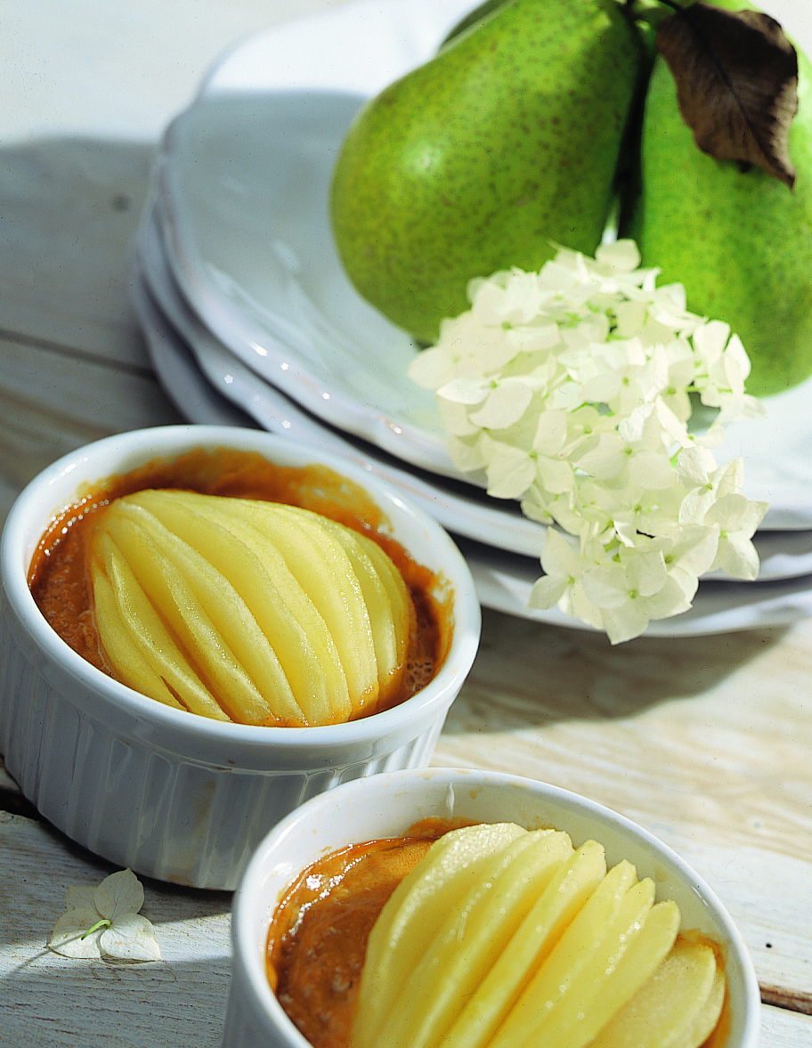 Birnengratin (Gratin de poires au vin cuit)