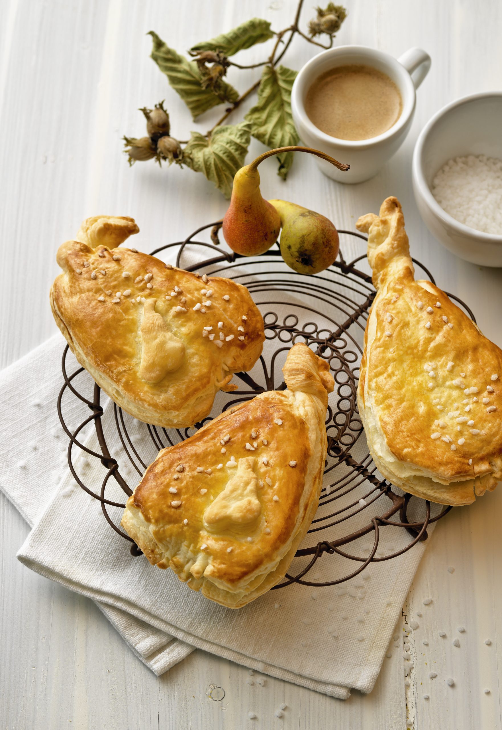 Poires feuilletées