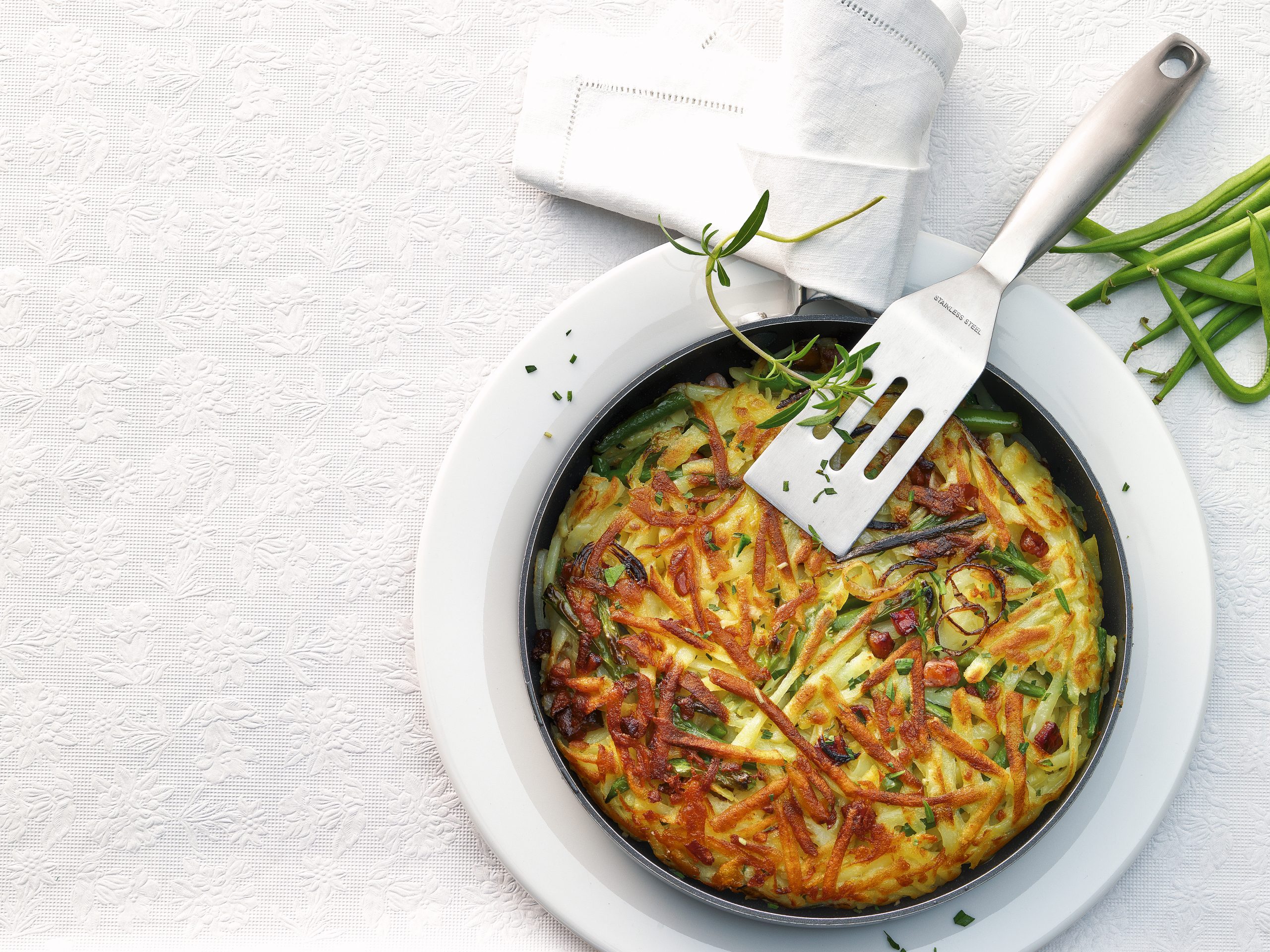 Bohnen-Speck-Rösti