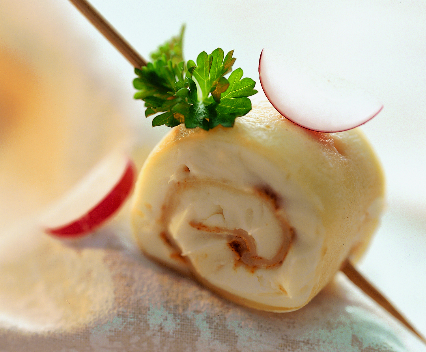 Brie Suisse in der Crêpe-Hülle