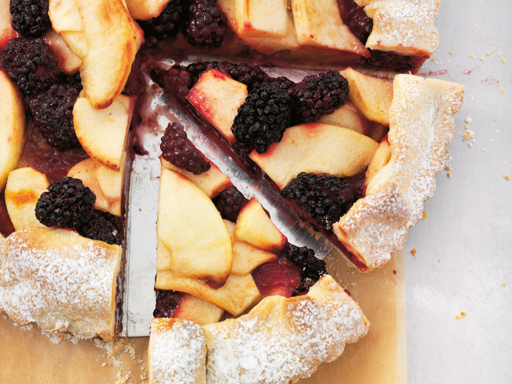 Apple pie aux meurons