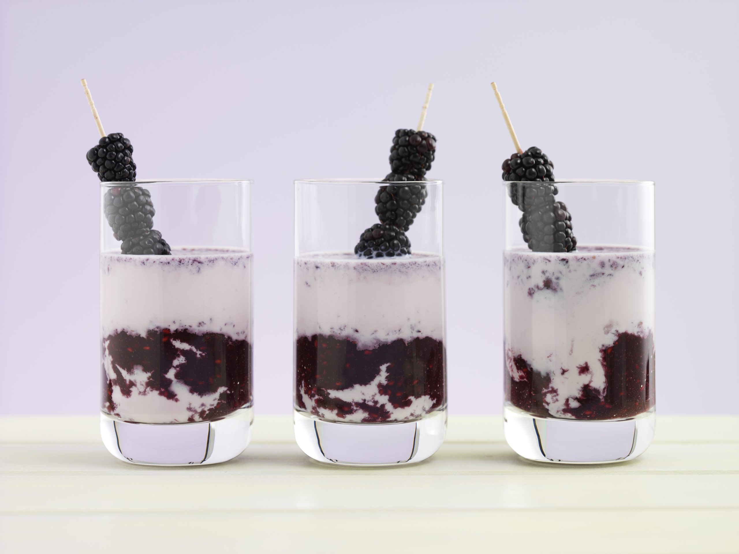 Smoothie à la mûre