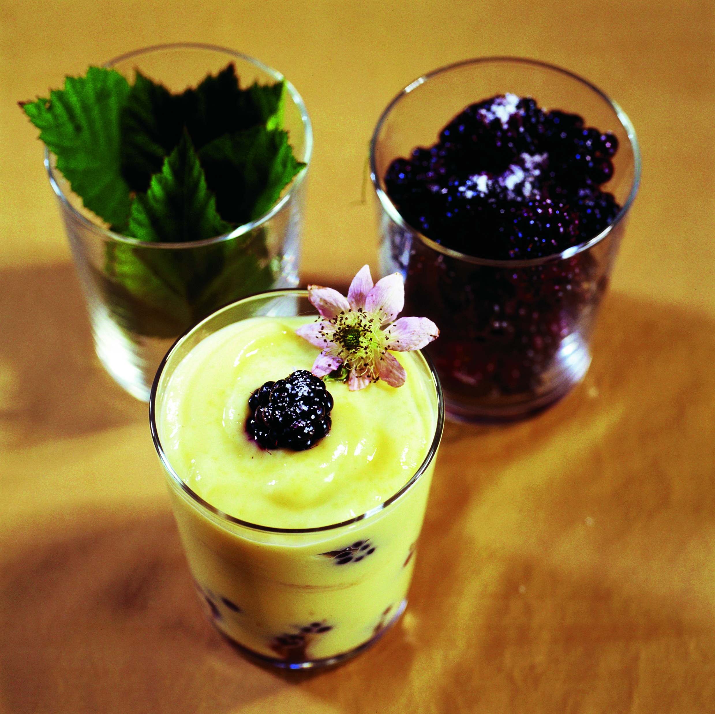 Crème à la mûre