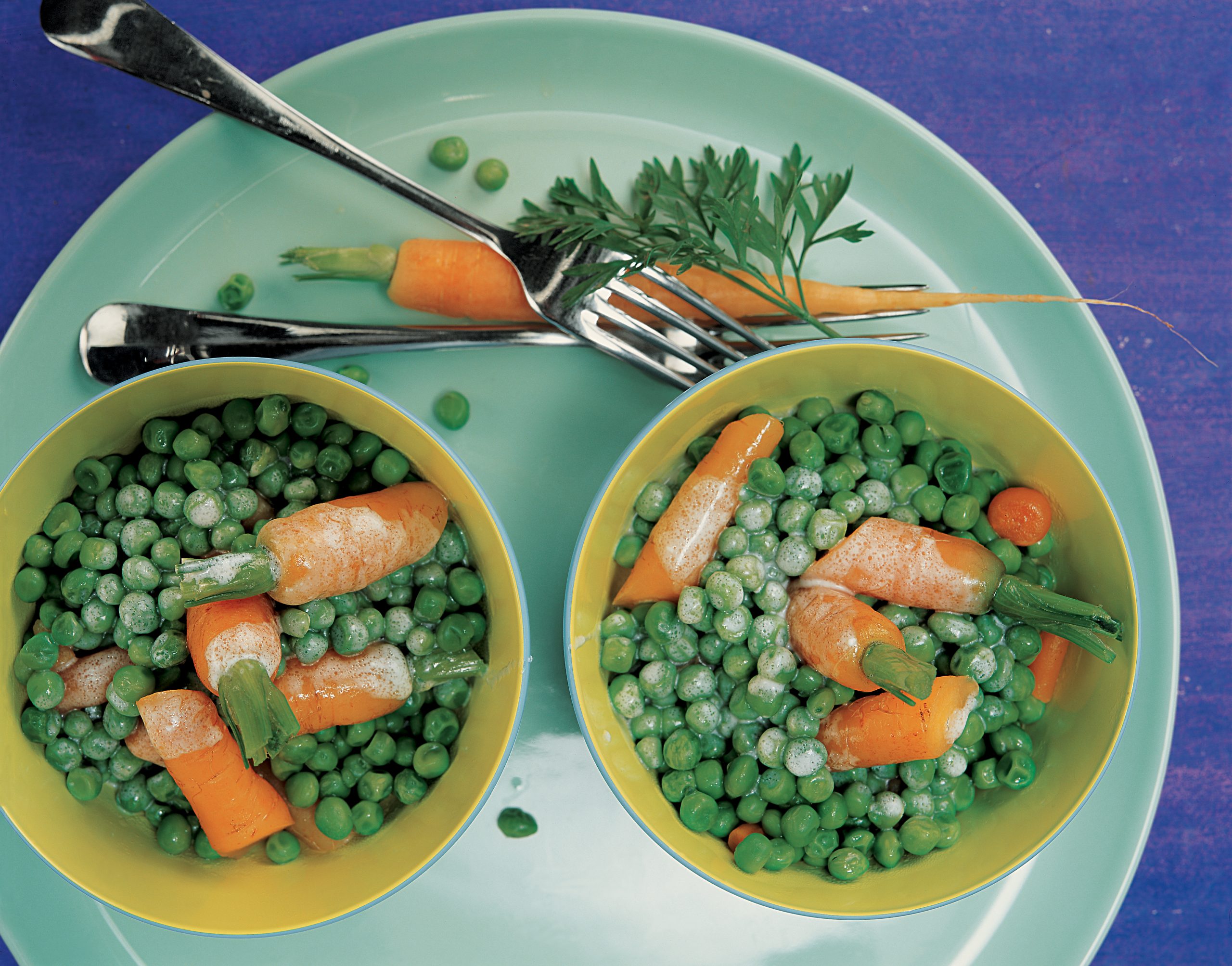 Bundrüebli-Erbsen-Salat