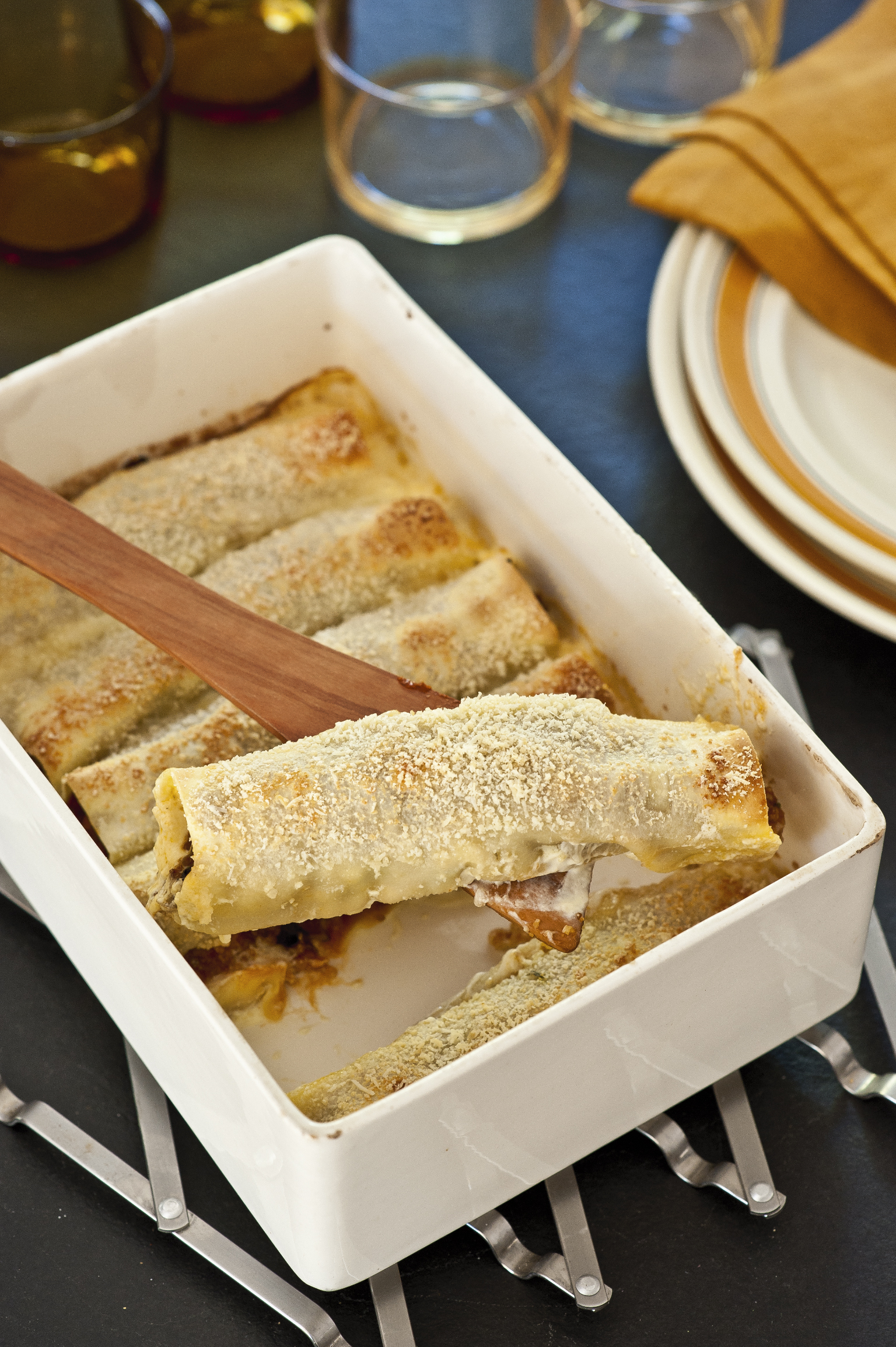 Cannelloni mit Hackfleisch