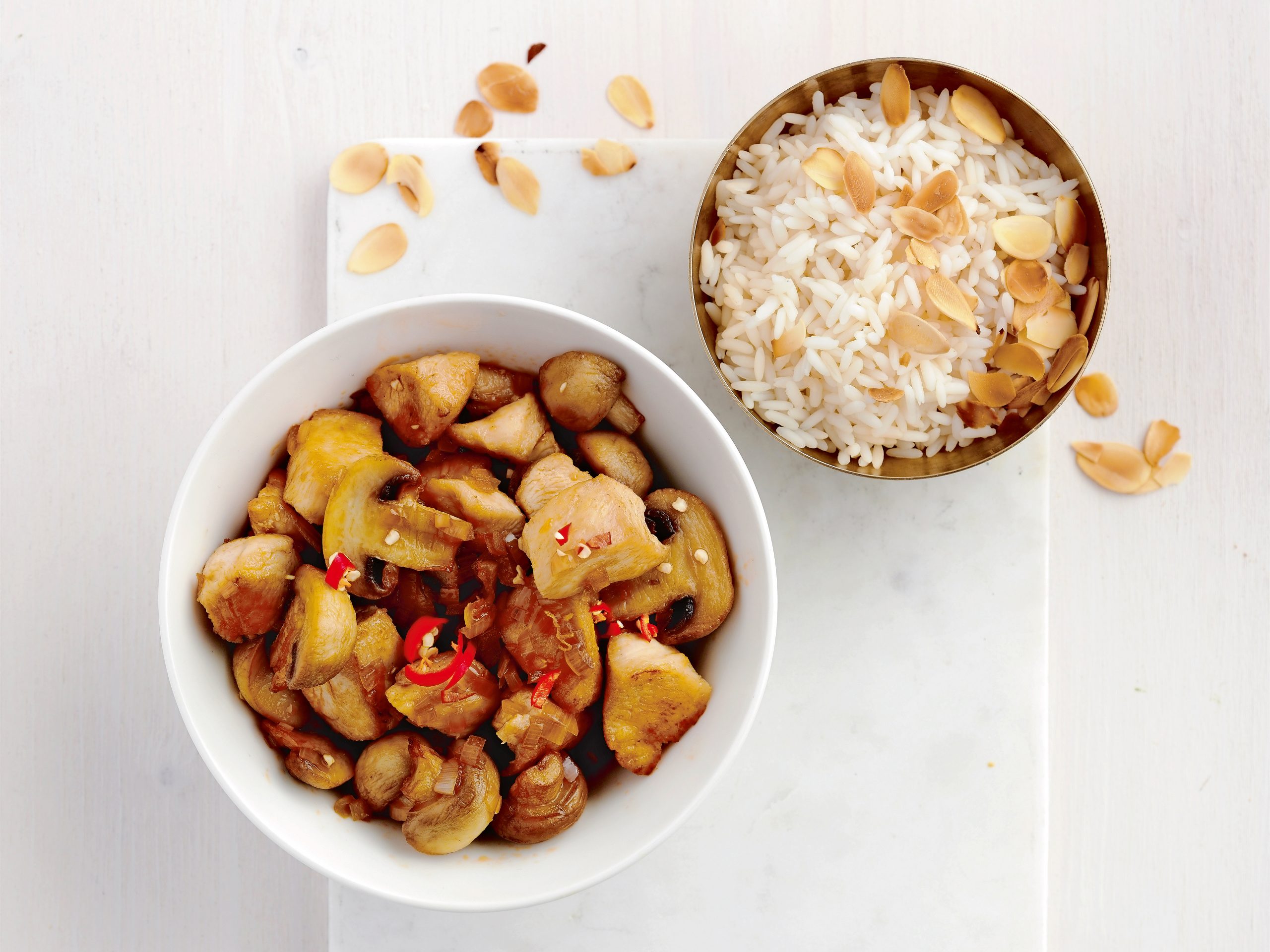 Goulash aux champignons et au poulet