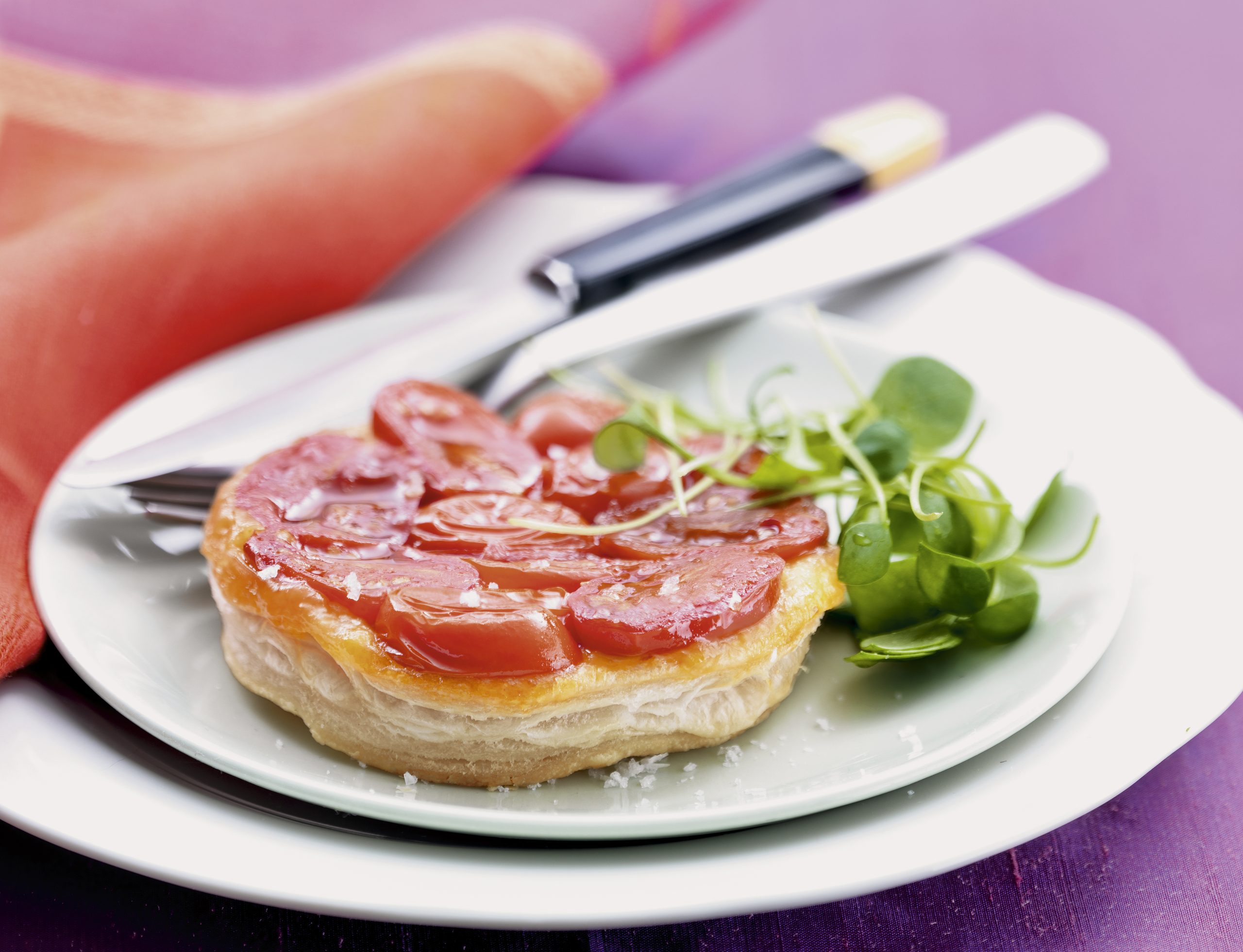 Tatins de tomates cerise