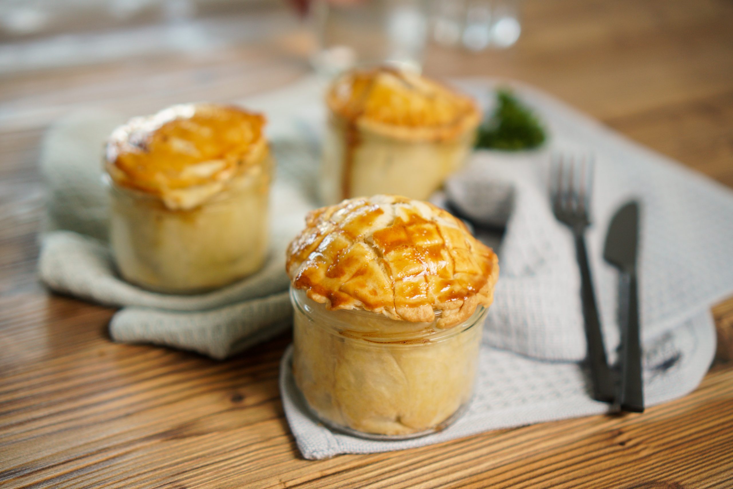 Chicken Pie im Glas