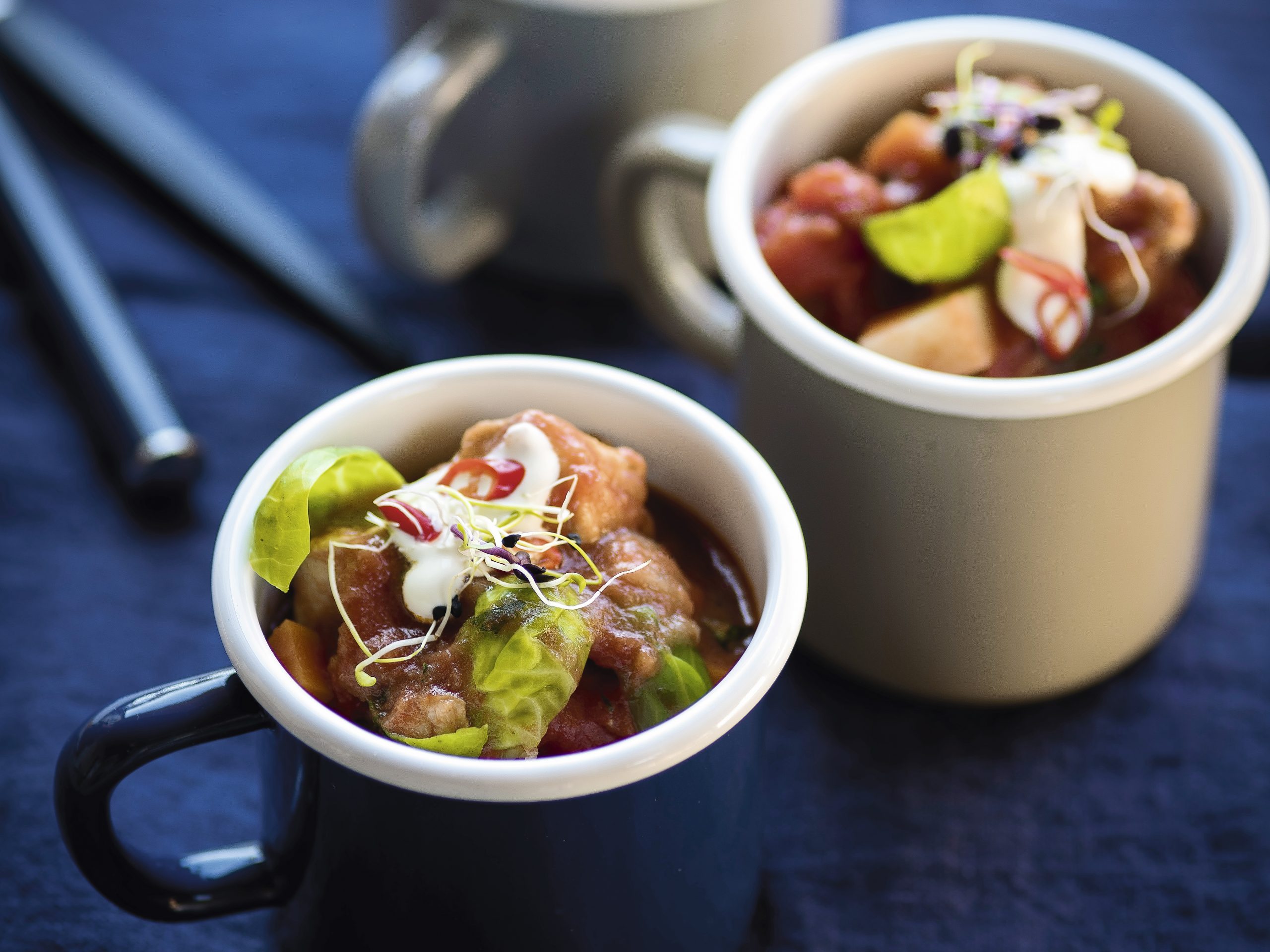 Chili-Poulet-Gulasch