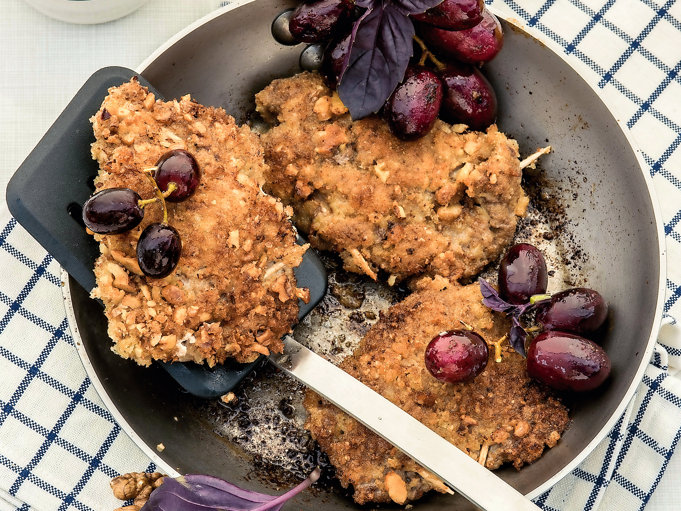 Cordon-bleu aux raisins