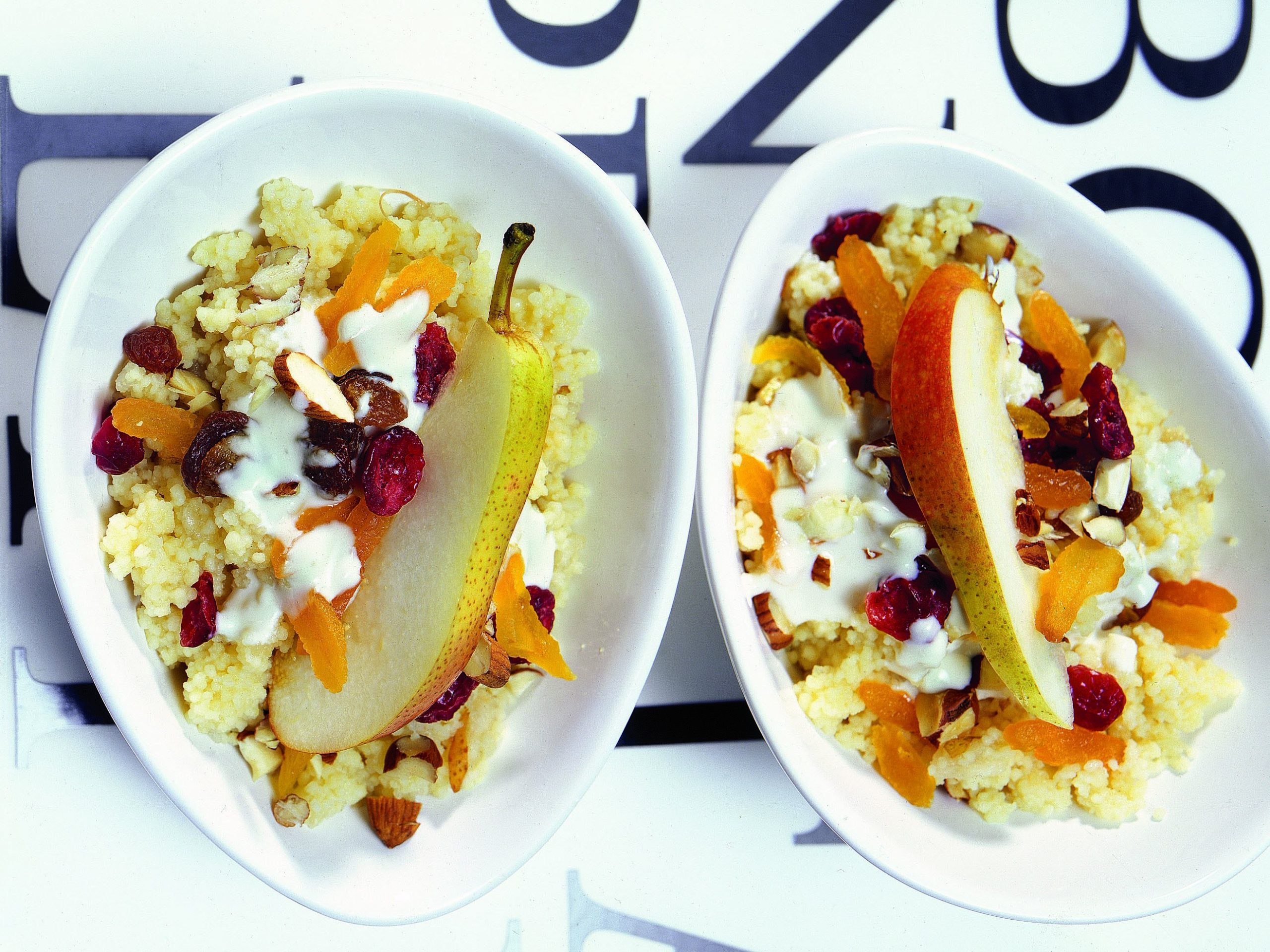 Couscous-Früchte-Müesli