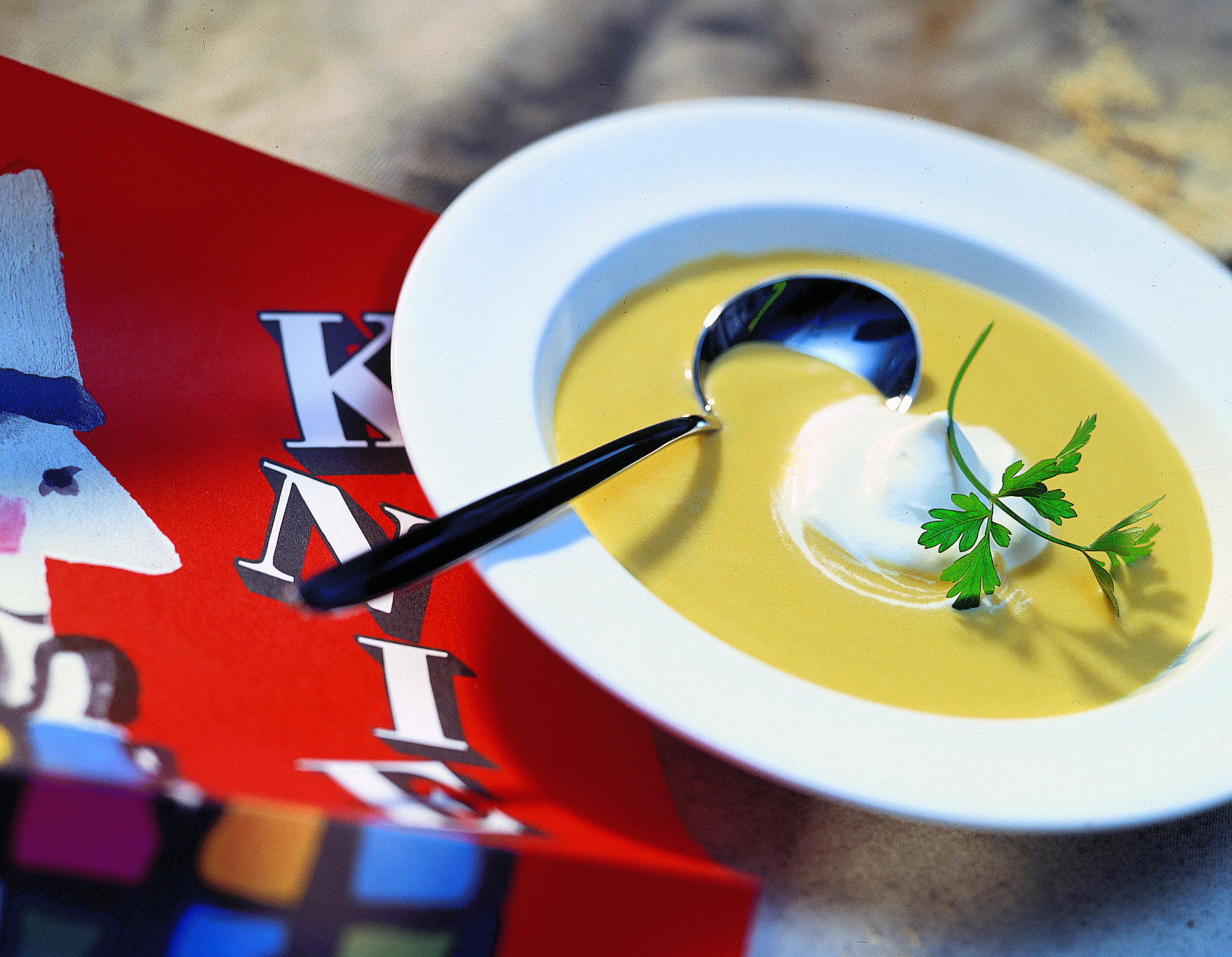 Crèmesuppe von Pfälzerrüebli