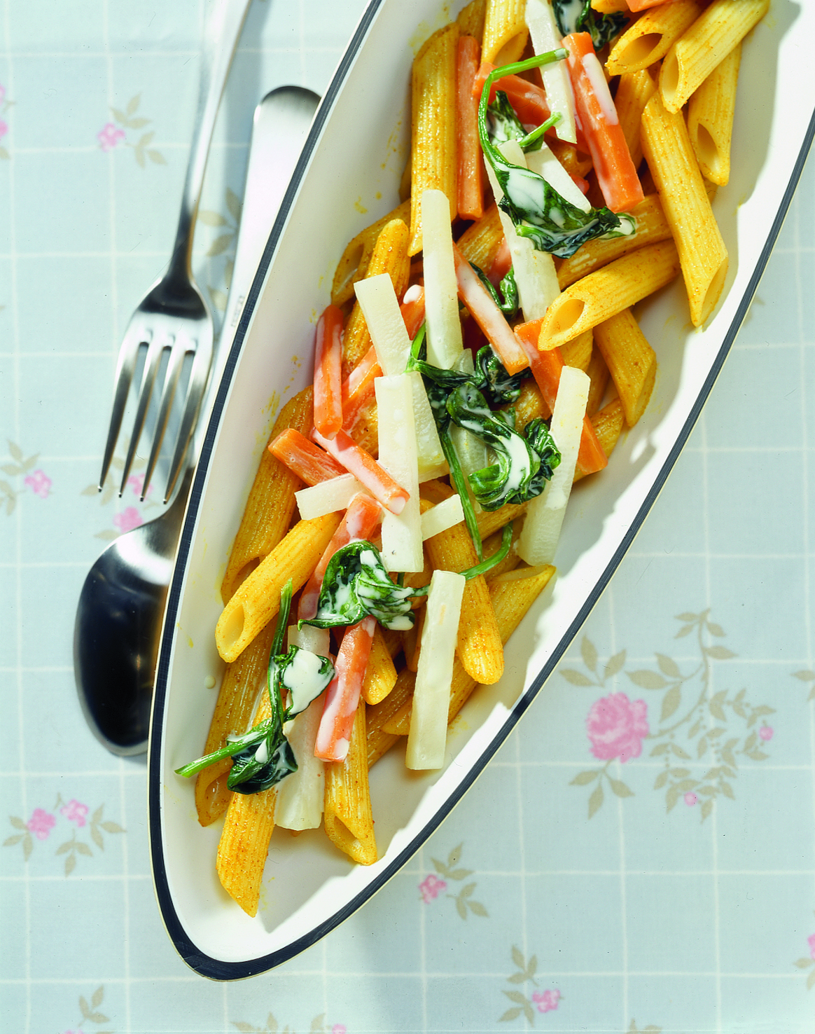 Penne au curry