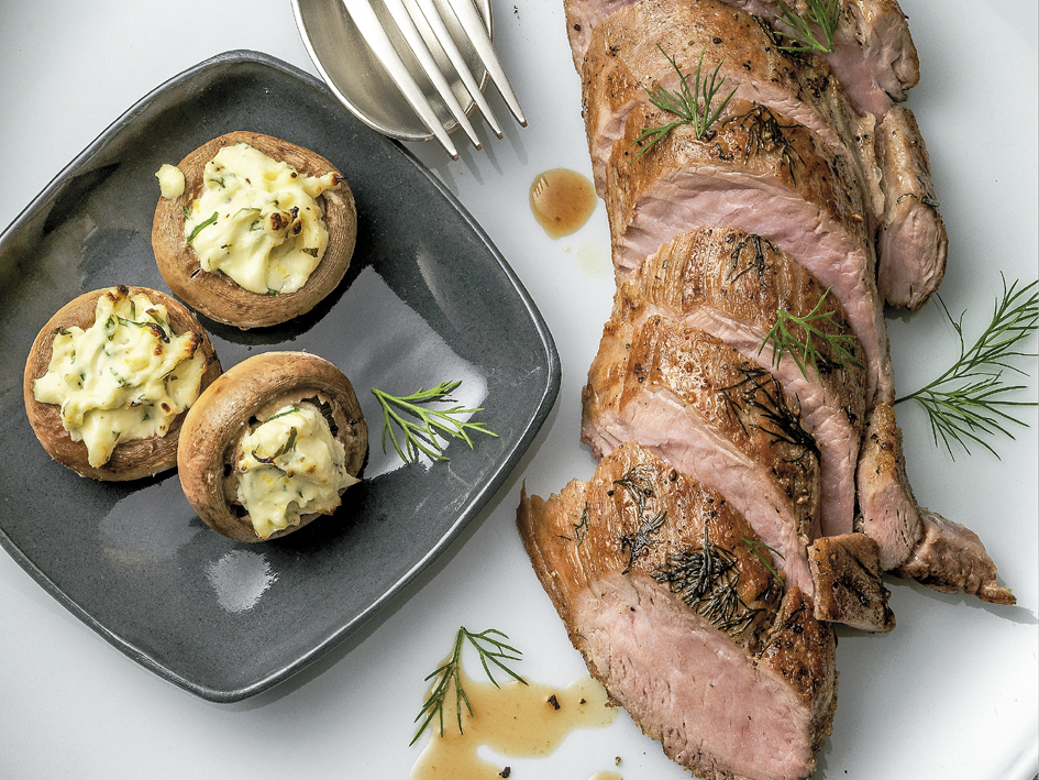 Dill-Filet mit Gurken-Tatar