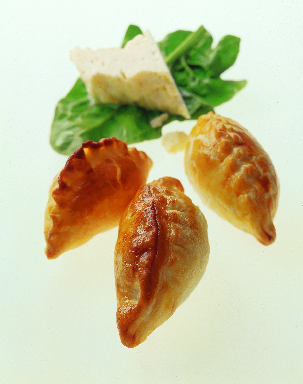 Empanadas mit Frischkäse und Spinat