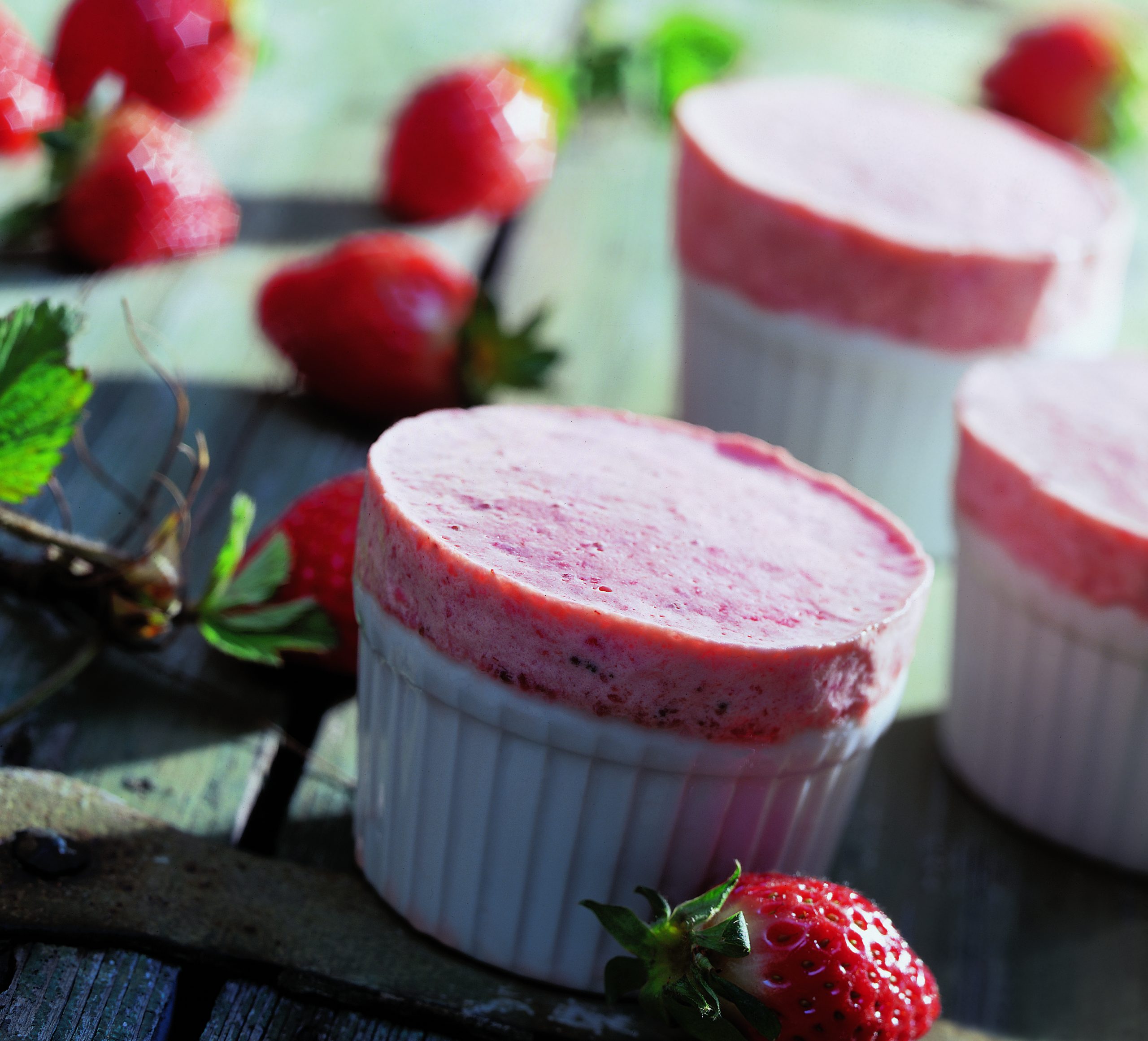 Parfait aux fraises