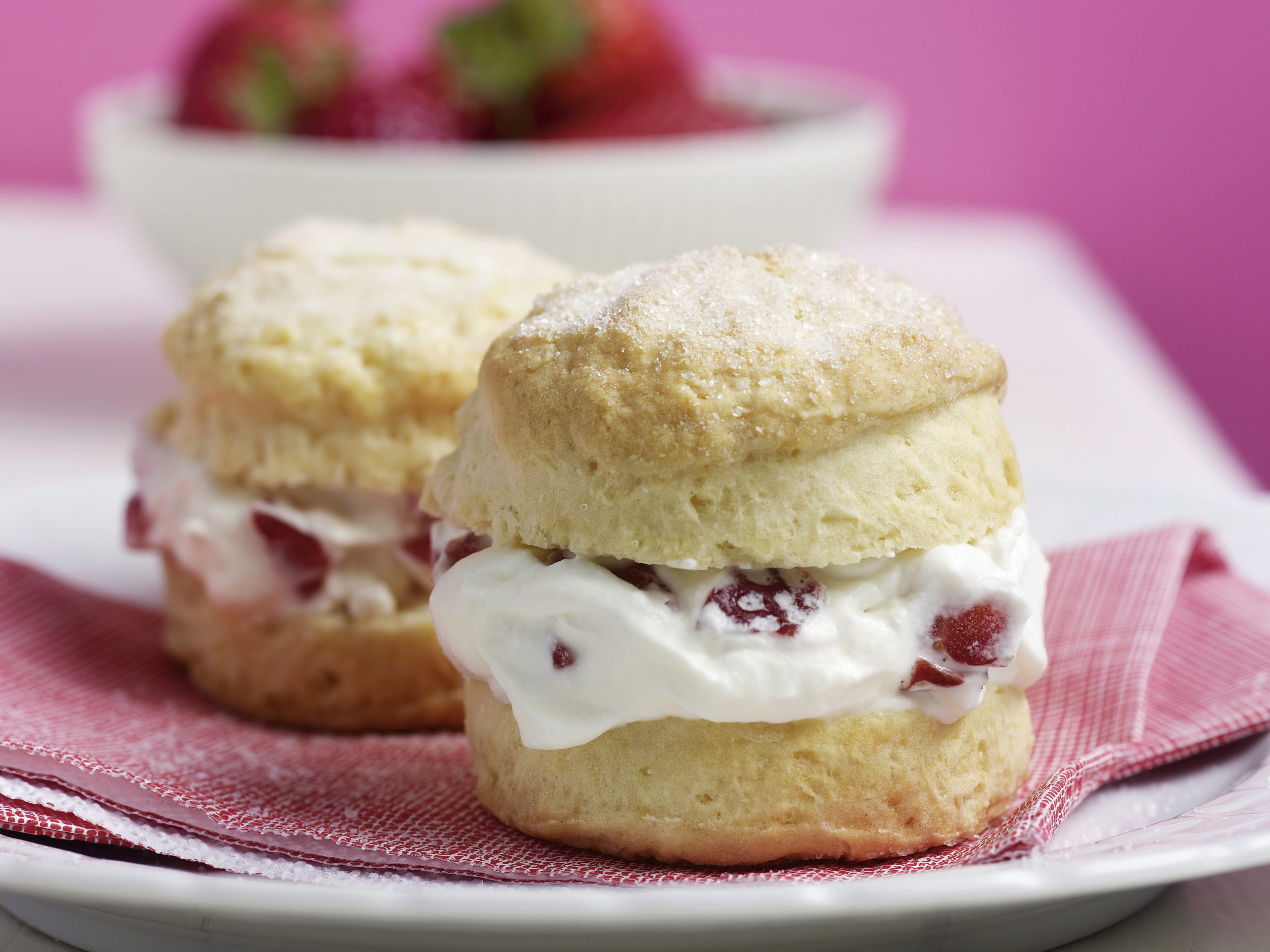 Erdbeer-Scones