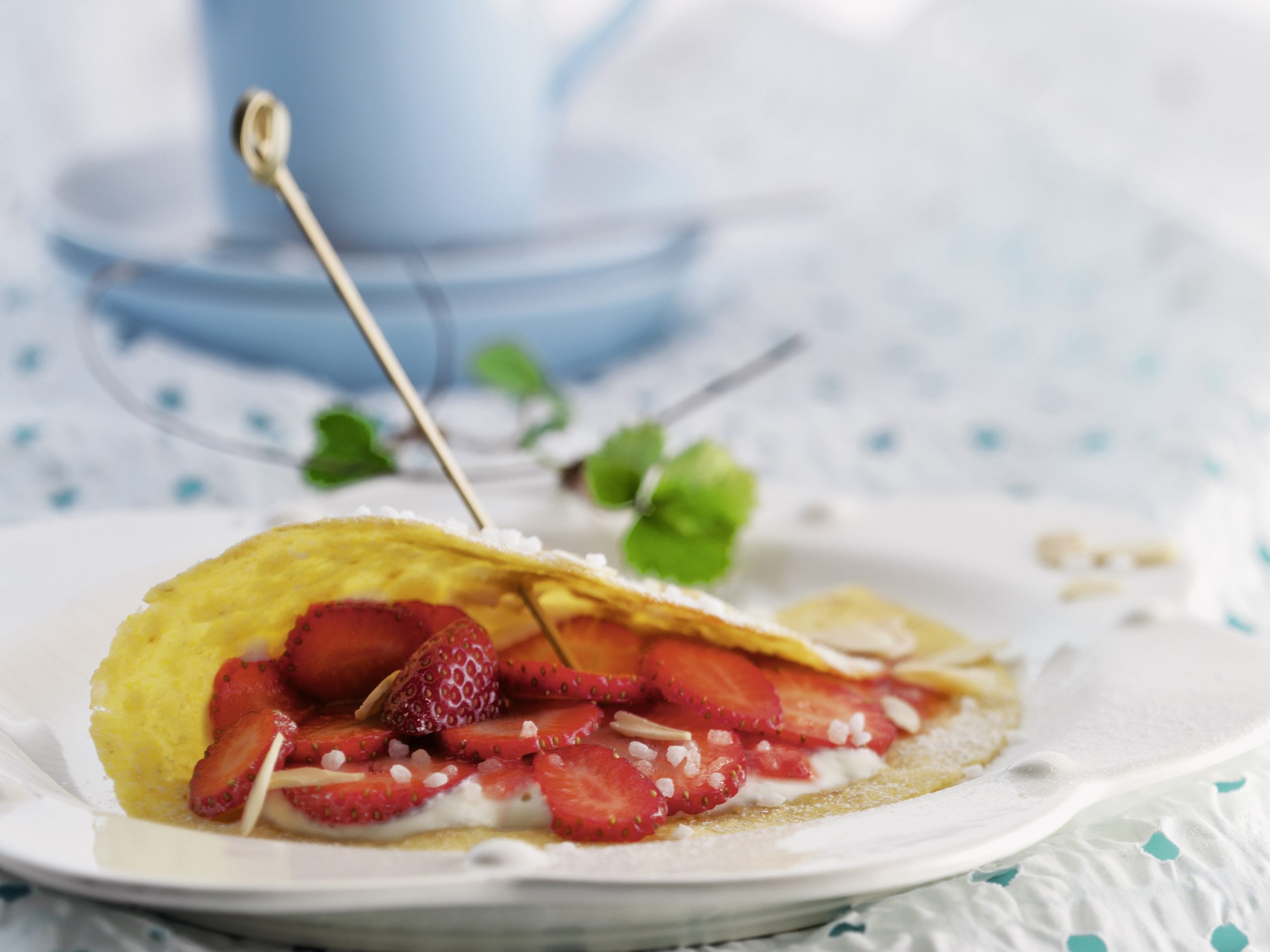 Tortillas aux fraises