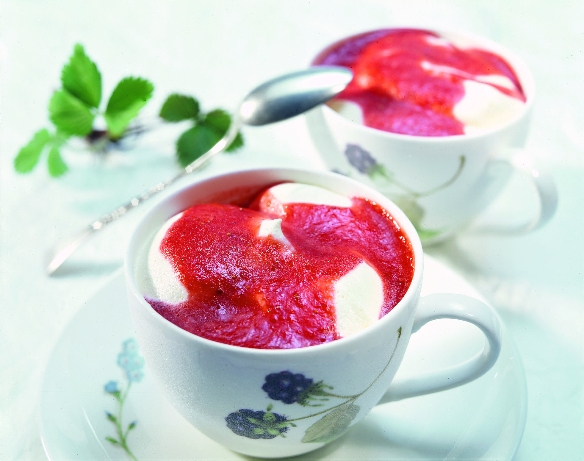 Erdbeerparfait