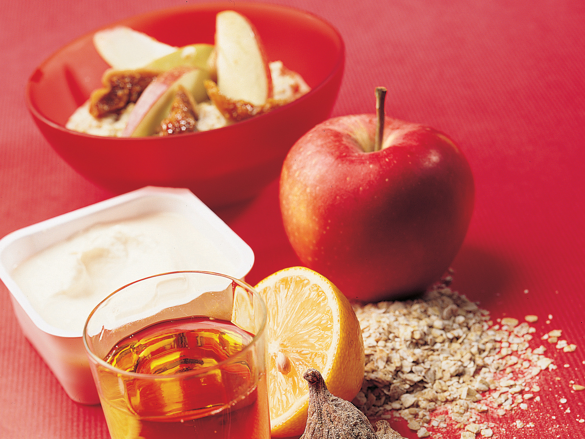 Bircher figues-pommes