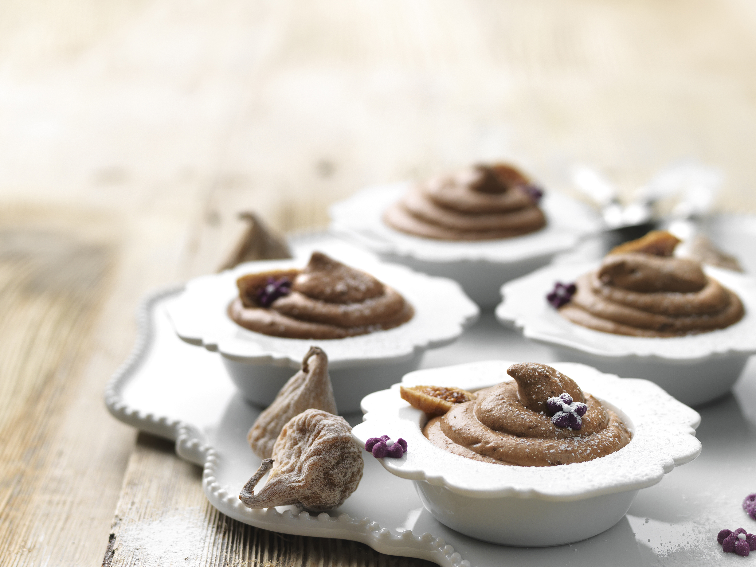 Mousse chocolat-figues