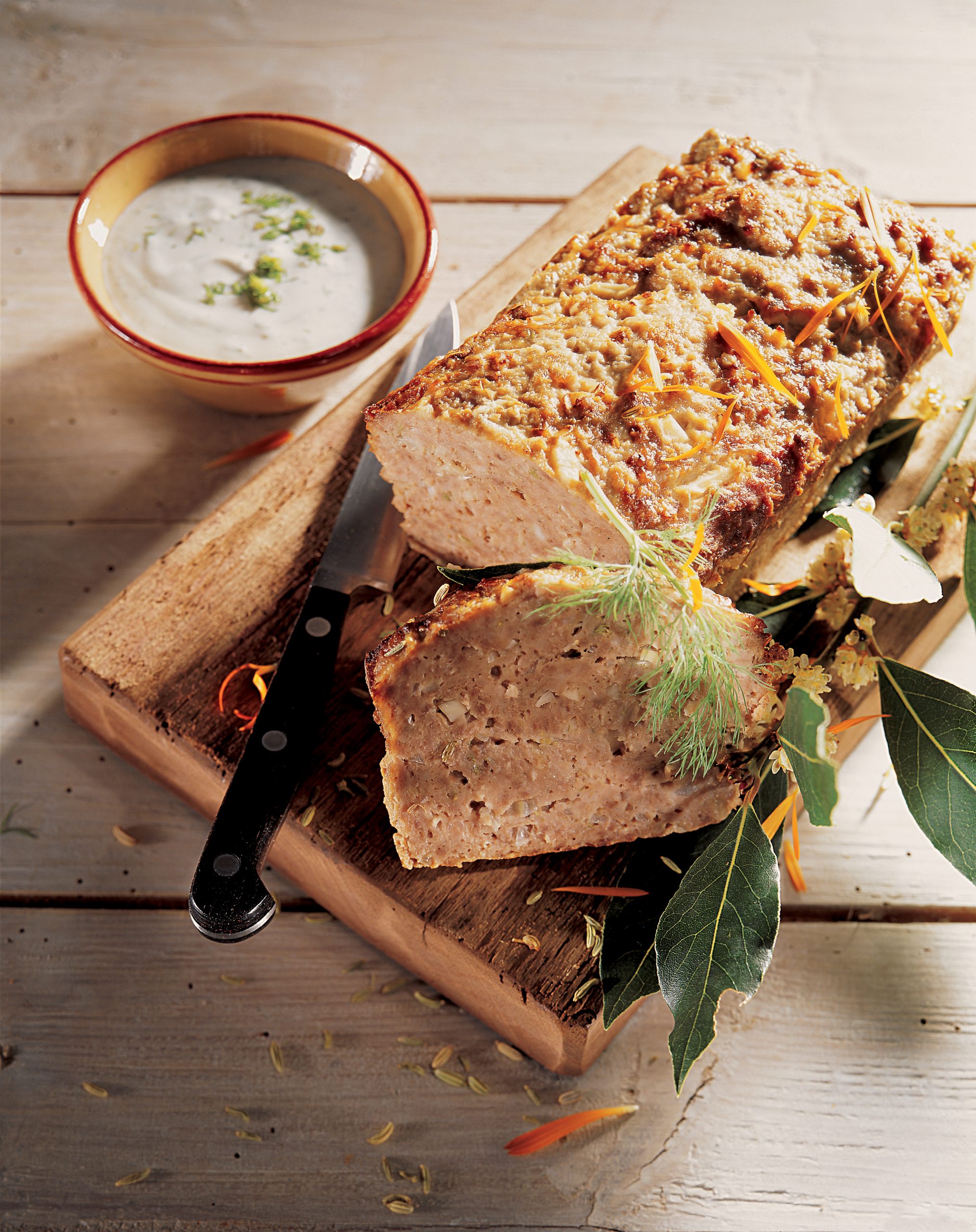 Fenchel-Hackbraten