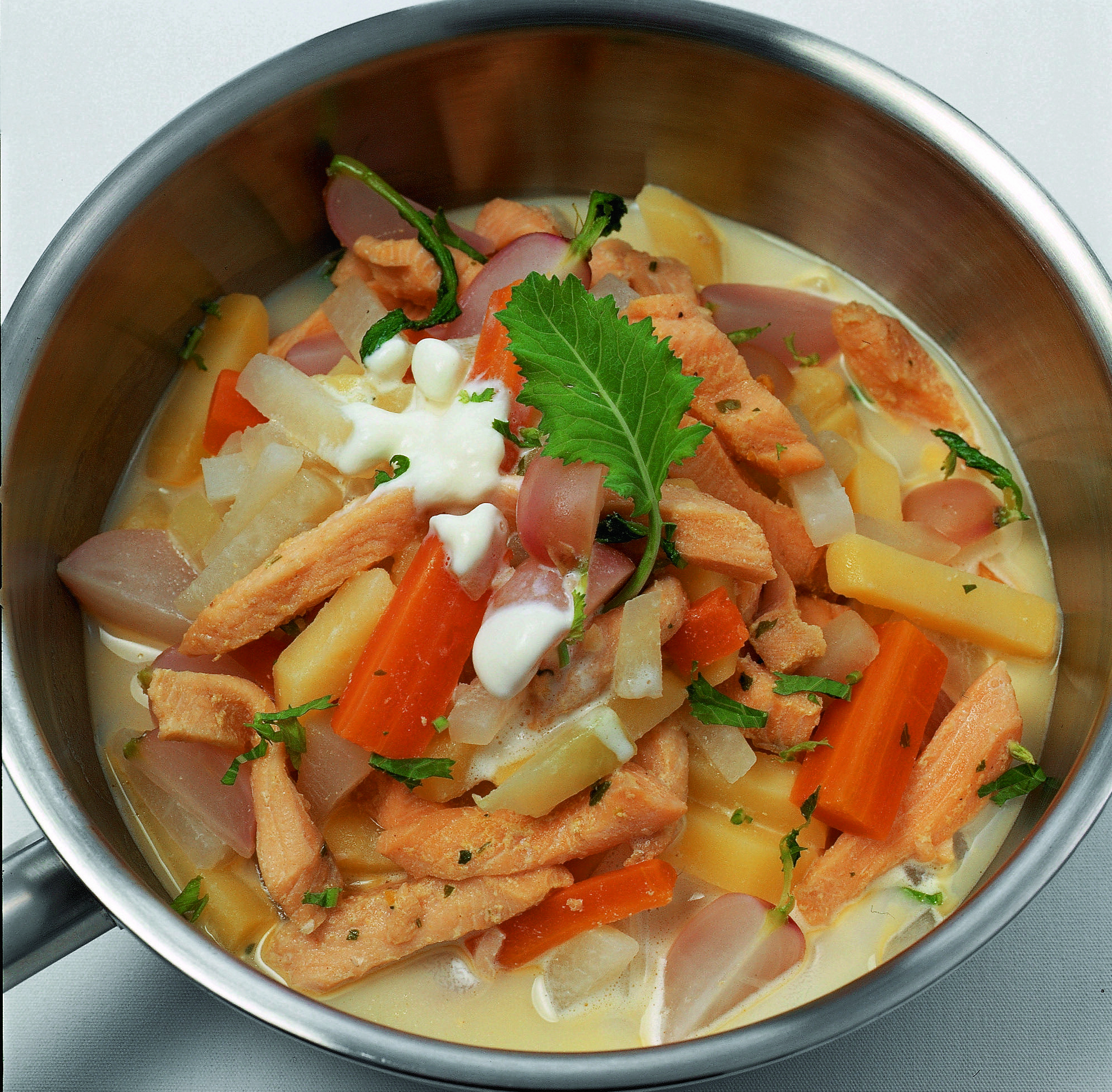 Potée de poissons aux légumes
